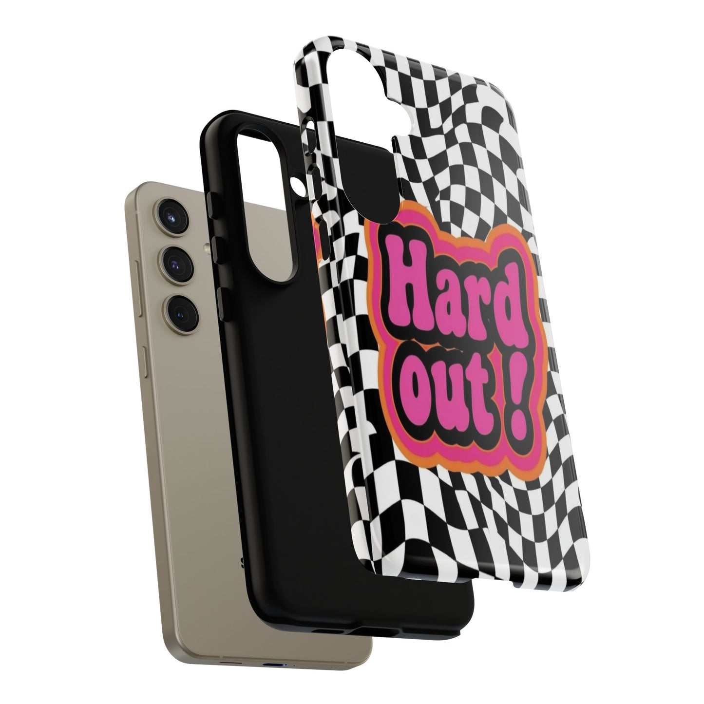"Hard Out" Mobile Phone Case (pink)