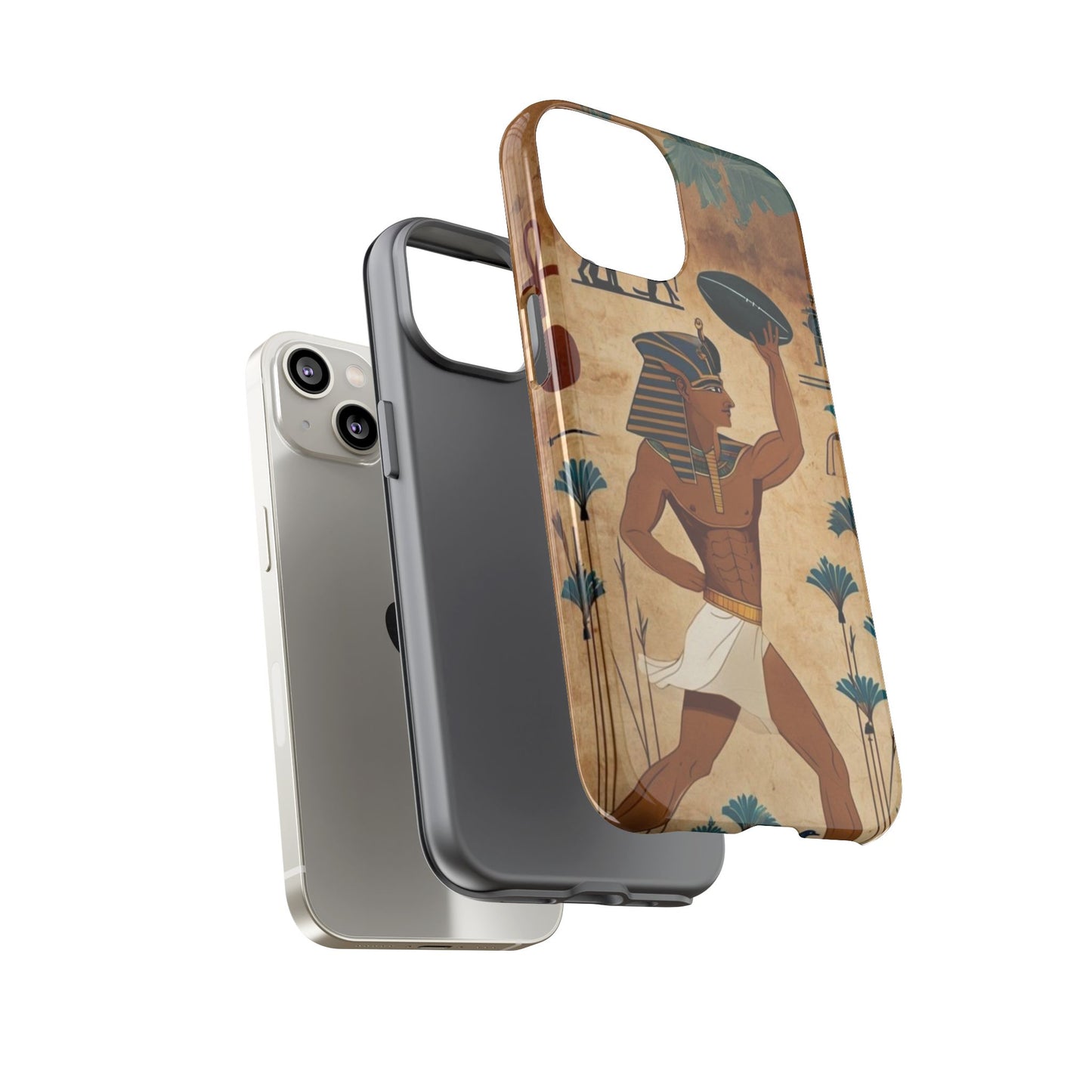 "Tutankhaman Takes the Pass" Mobile Phone Case