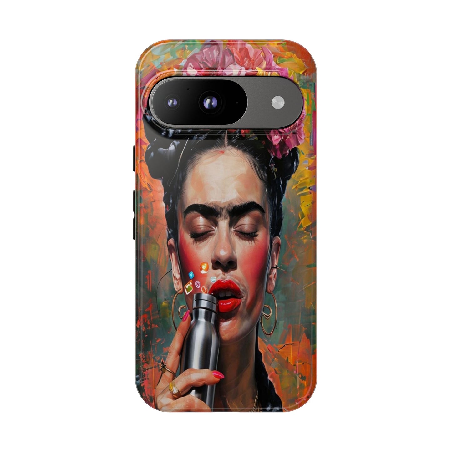 "Frida with a Flask" Mobile Phone Case