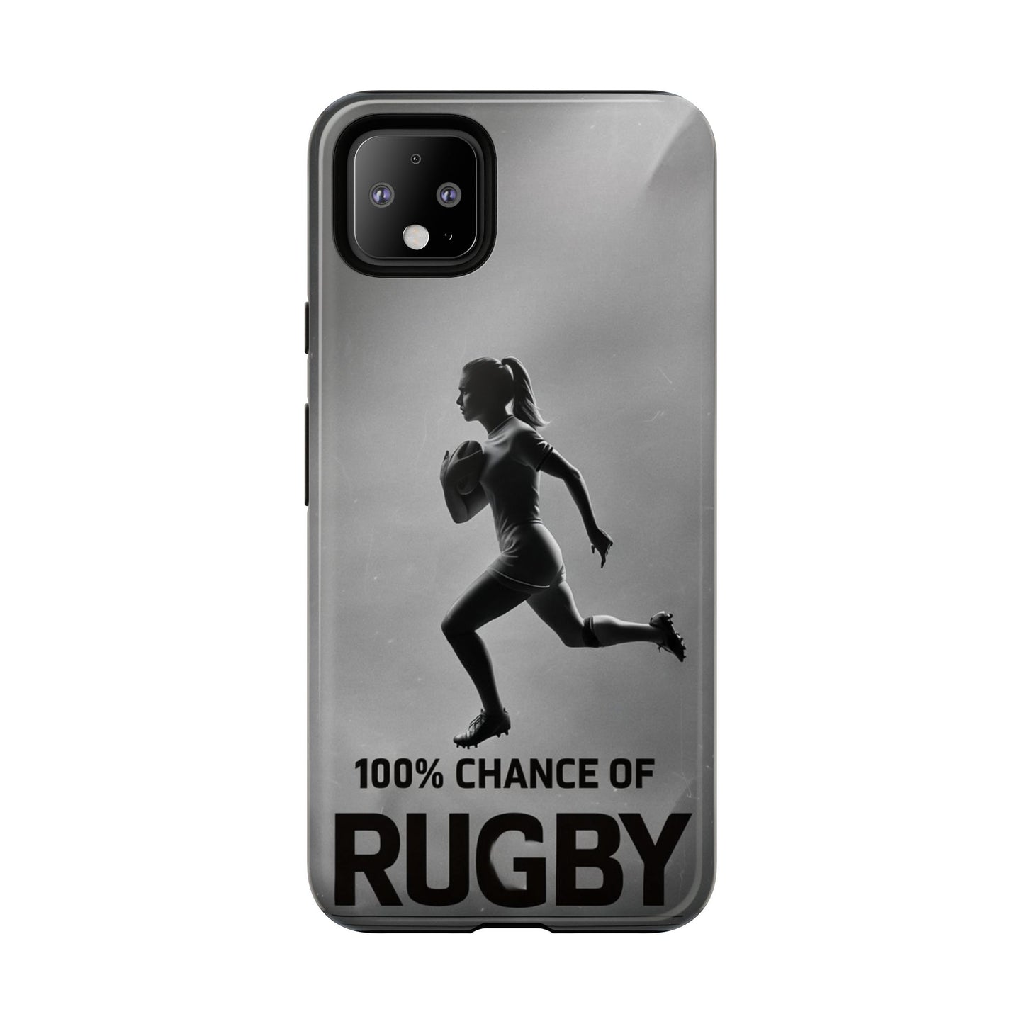 "Rain, Shine, Rugby" Mobile Phone Case