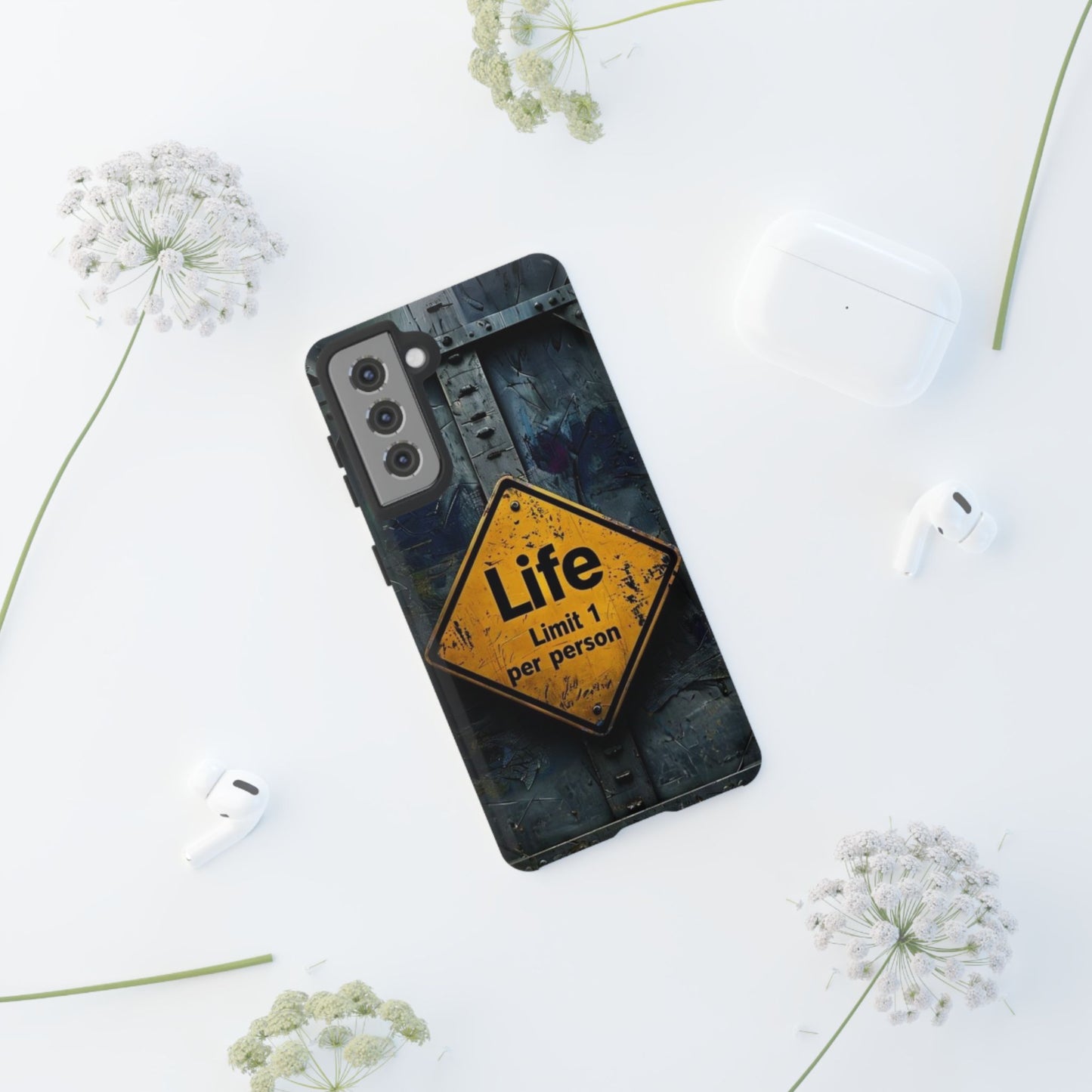 "Life, Limit 1 Per Person" Mobile Phone Case