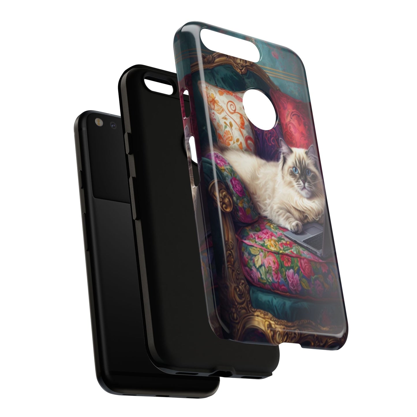 "Purr-sian Productivity" Mobile Phone Case