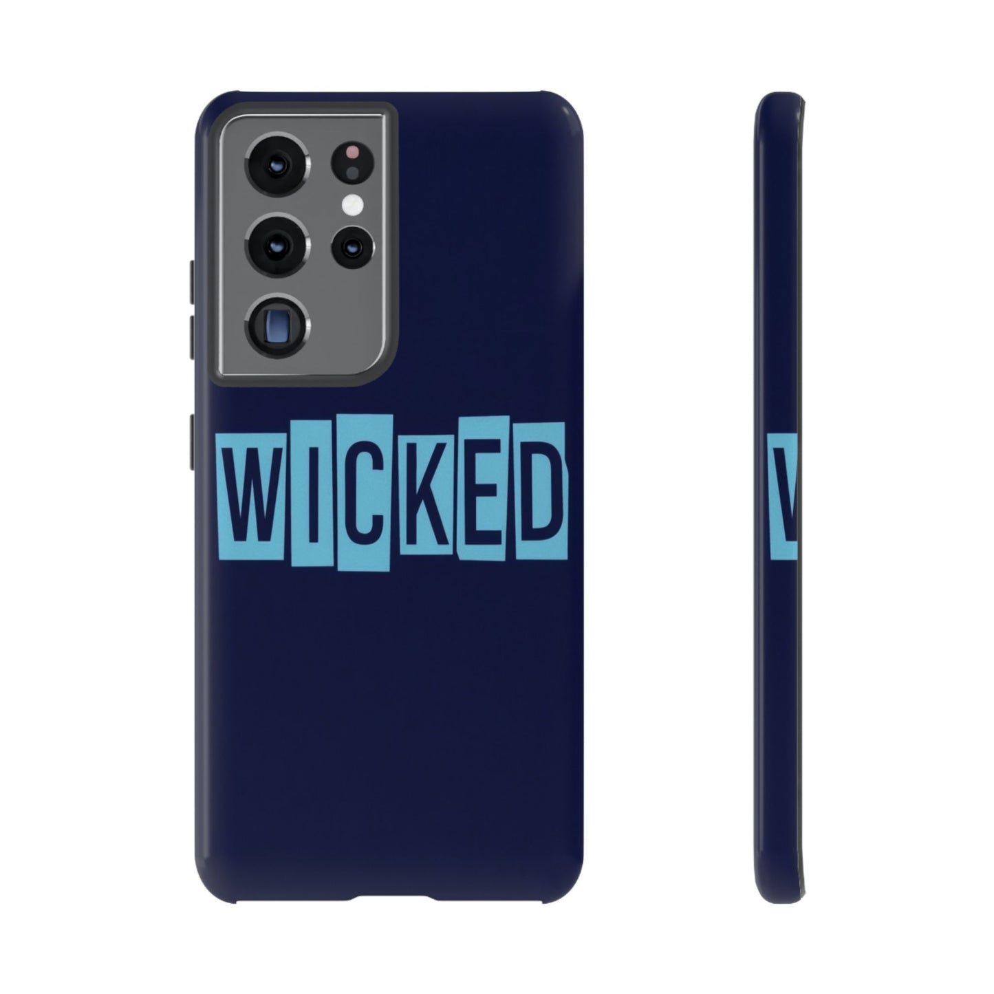 "Wicked" Mobile Phone Case (blue)