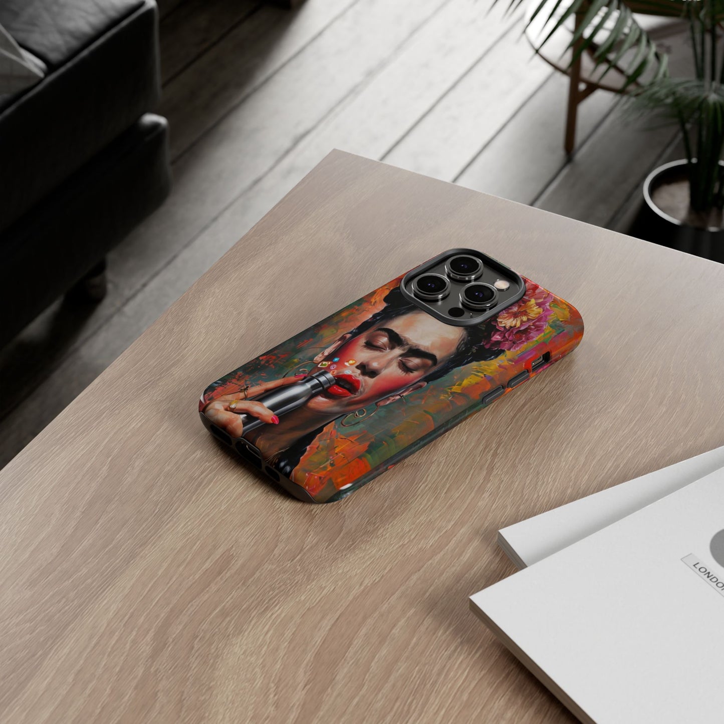 "Frida with a Flask" Mobile Phone Case