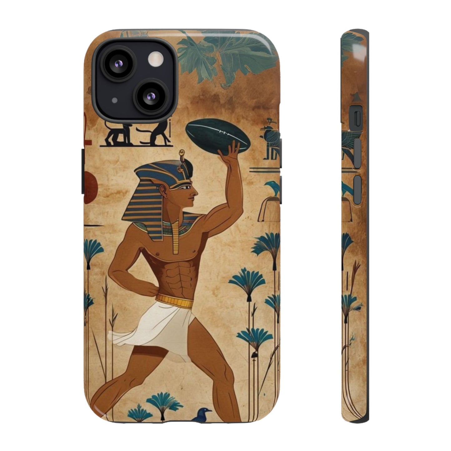 "Tutankhaman Takes the Pass" Mobile Phone Case