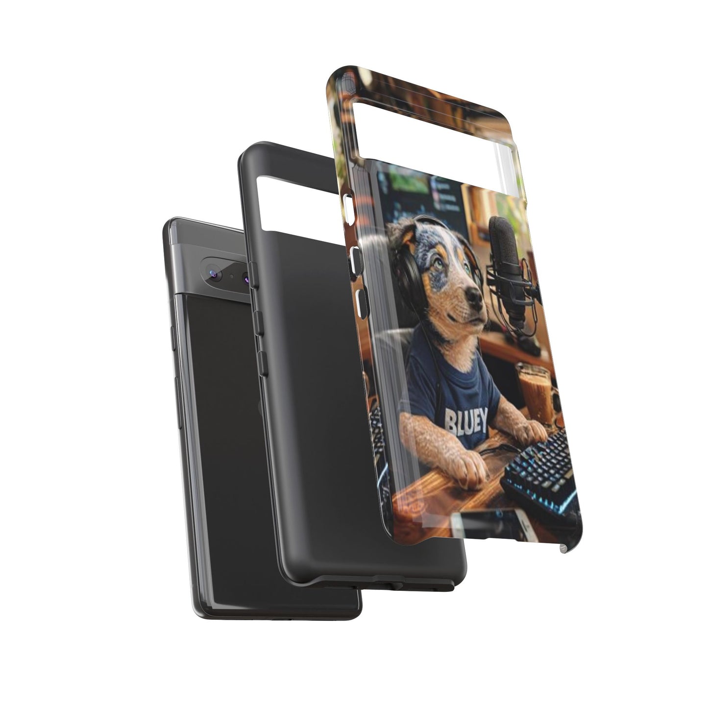 "Blue Heeler - a Tribute to Bluey" Mobile Phone Case