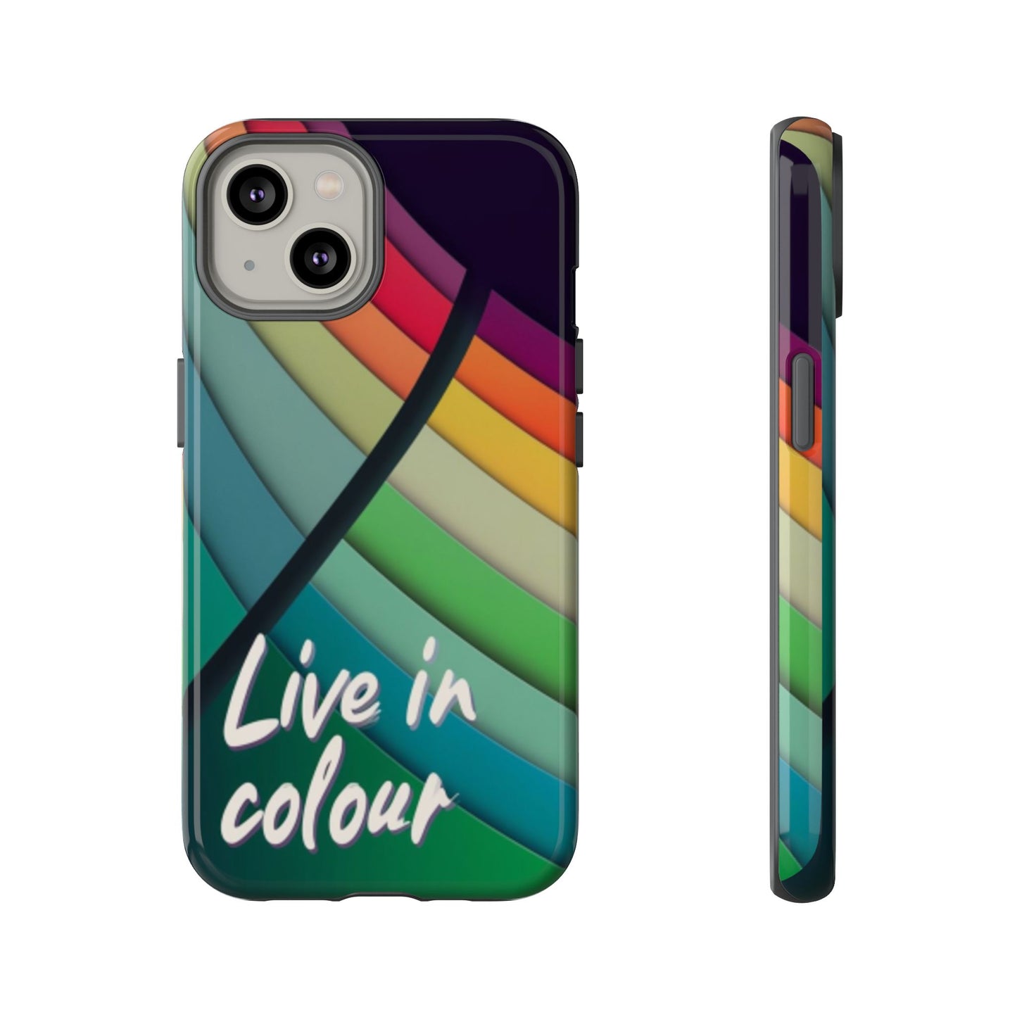 "Live in Colour" Mobile Phone Case