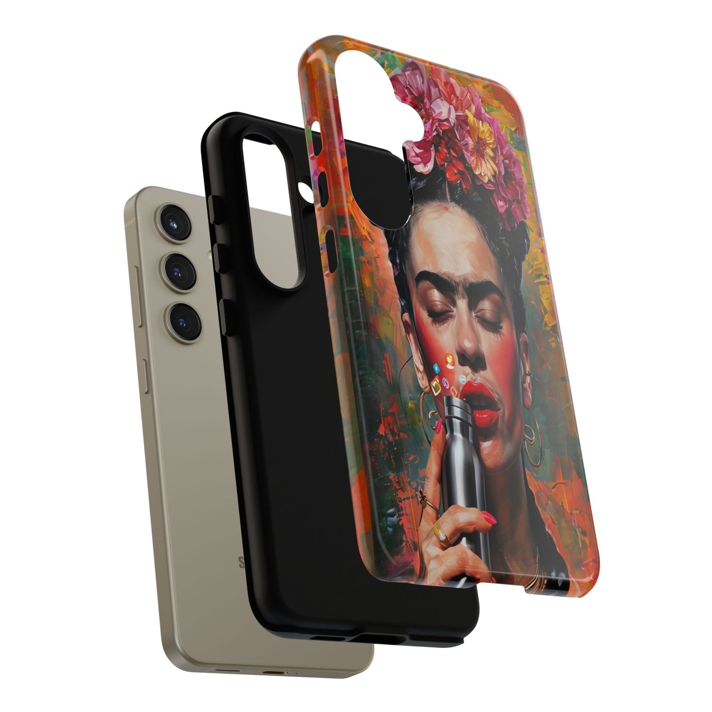 "Frida with a Flask" Mobile Phone Case