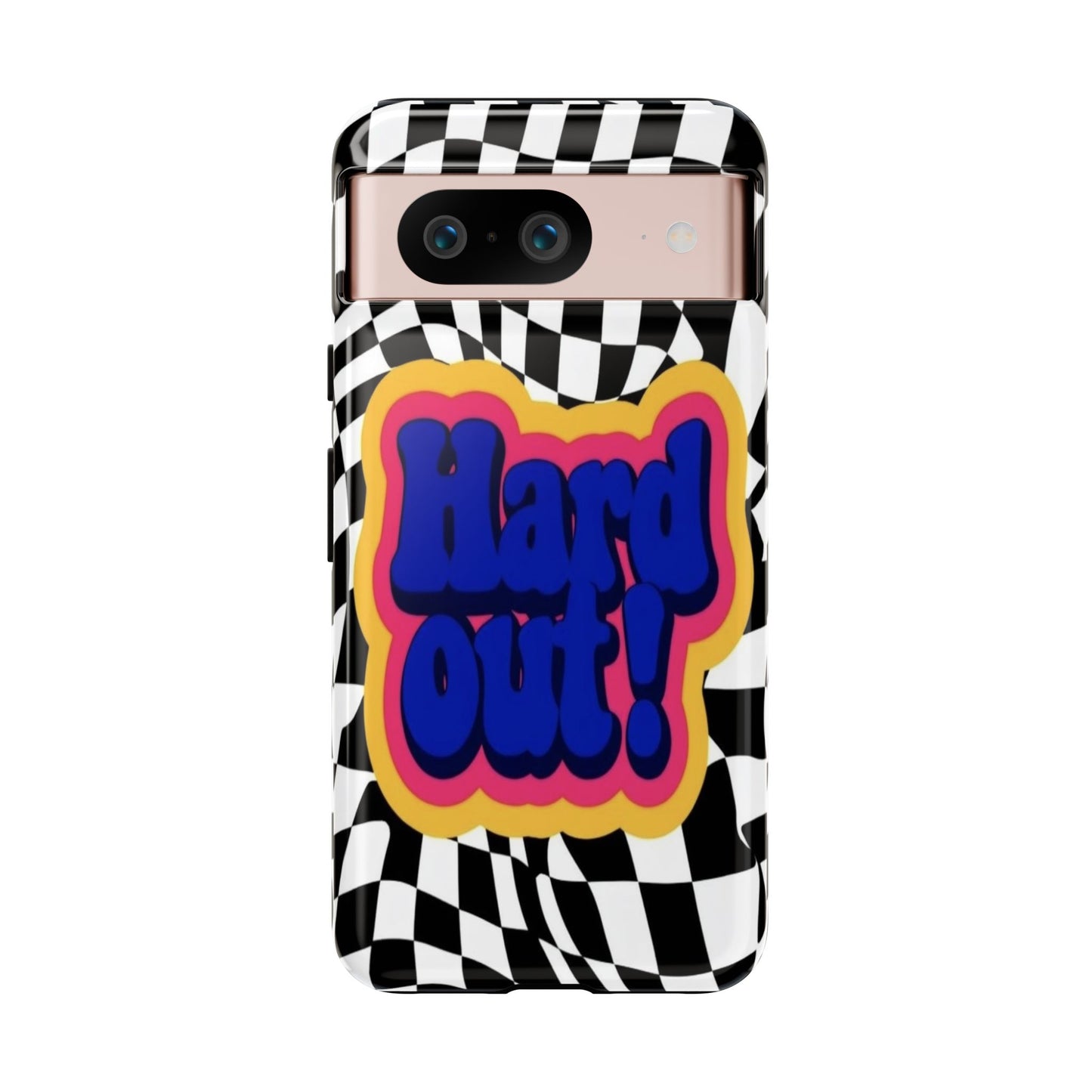 "Hard Out" Mobile Phone Case (blue)