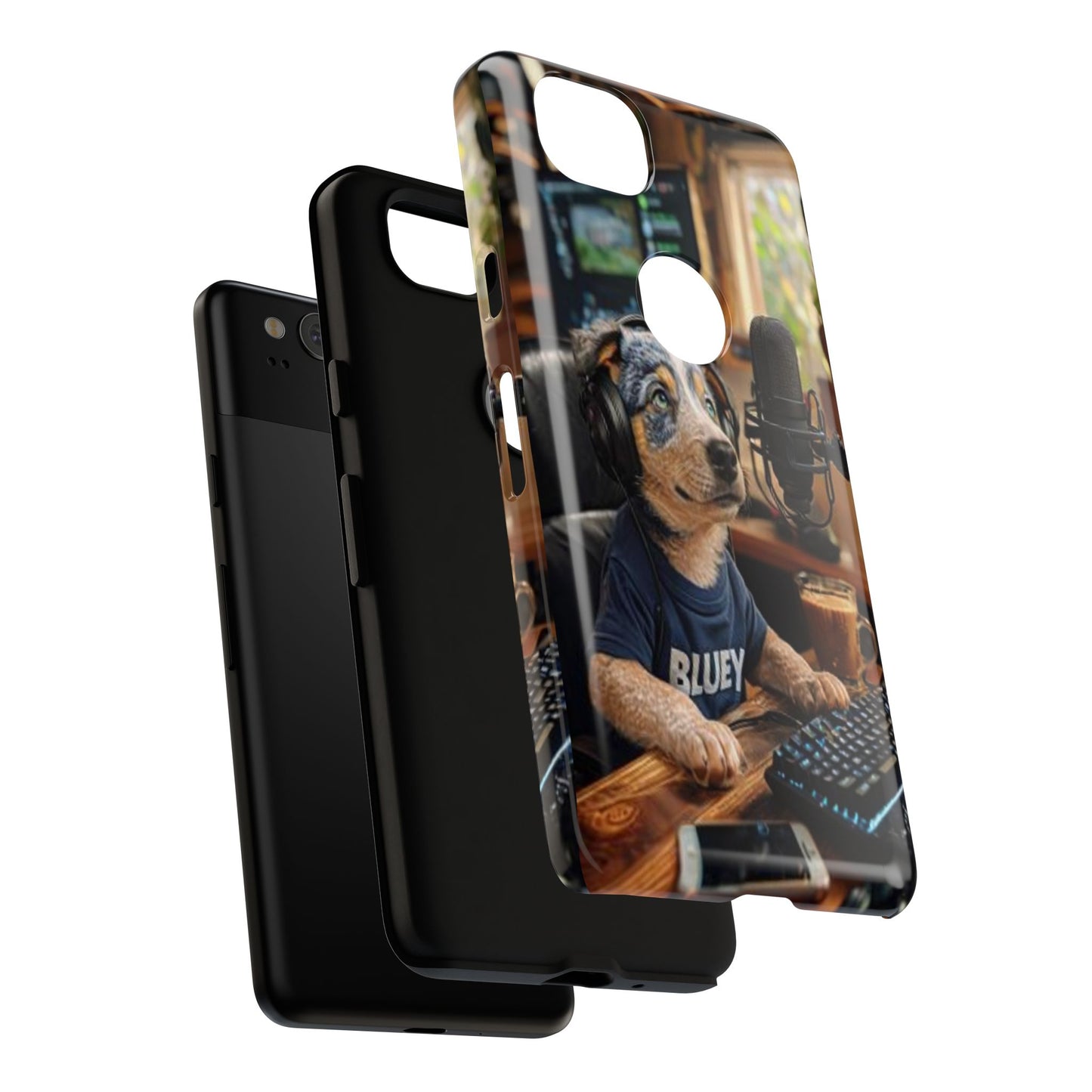 "Blue Heeler - a Tribute to Bluey" Mobile Phone Case