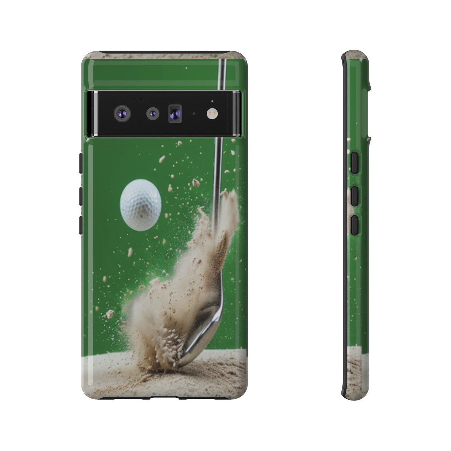 "Bunker Shot" Mobile Phone Case (light green)