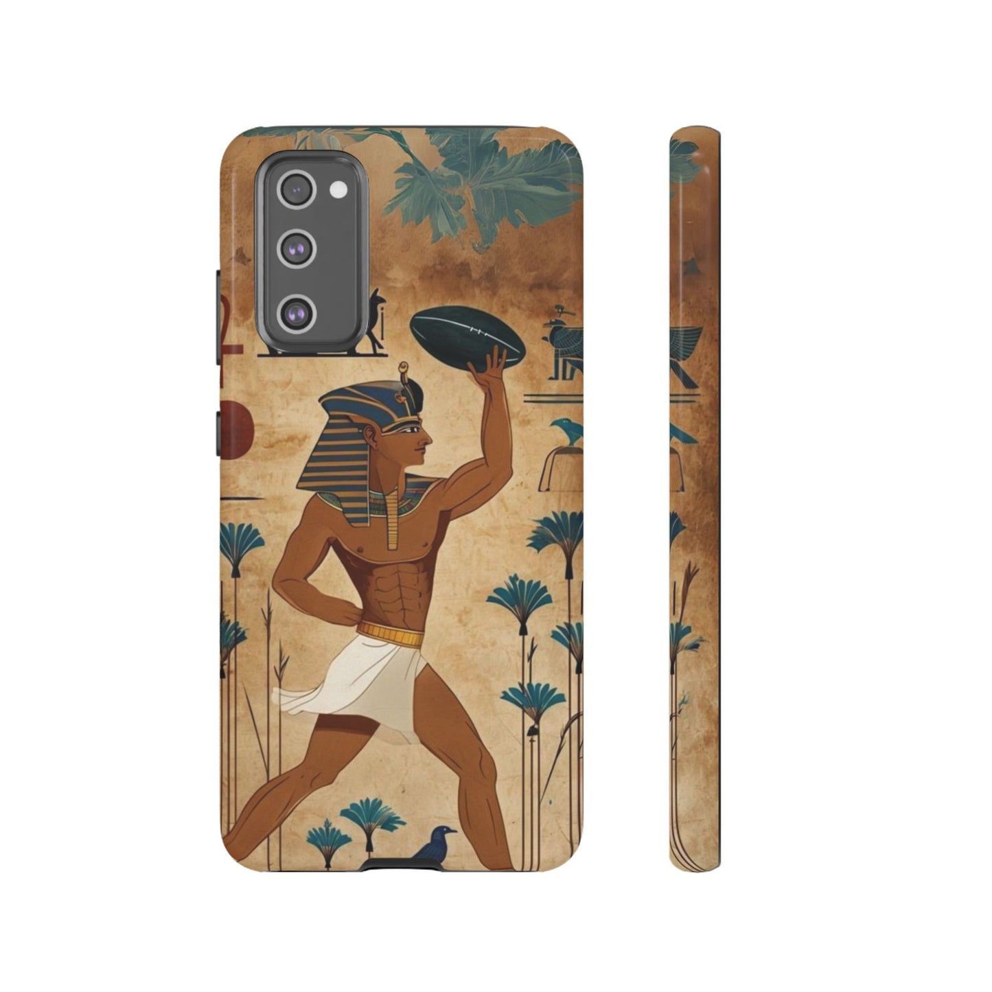"Tutankhaman Takes the Pass" Mobile Phone Case