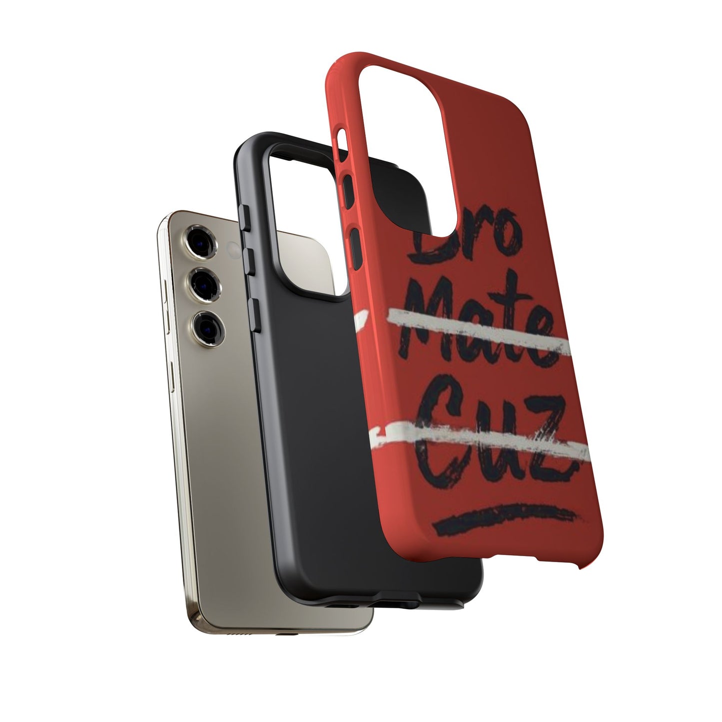 "Bro. Mate. Cuz." Mobile Phone Case