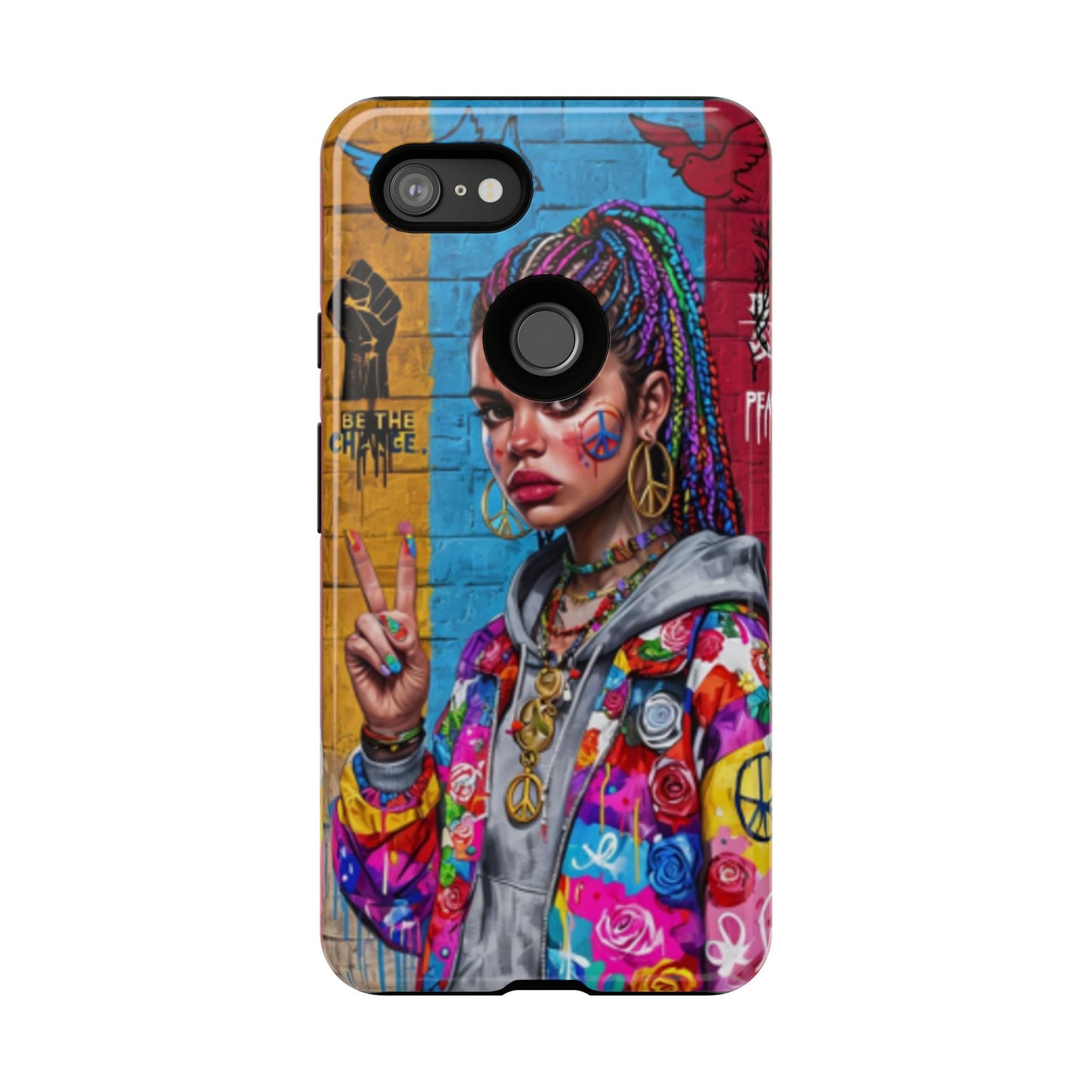 "Create Peace" Mobile Phone Case