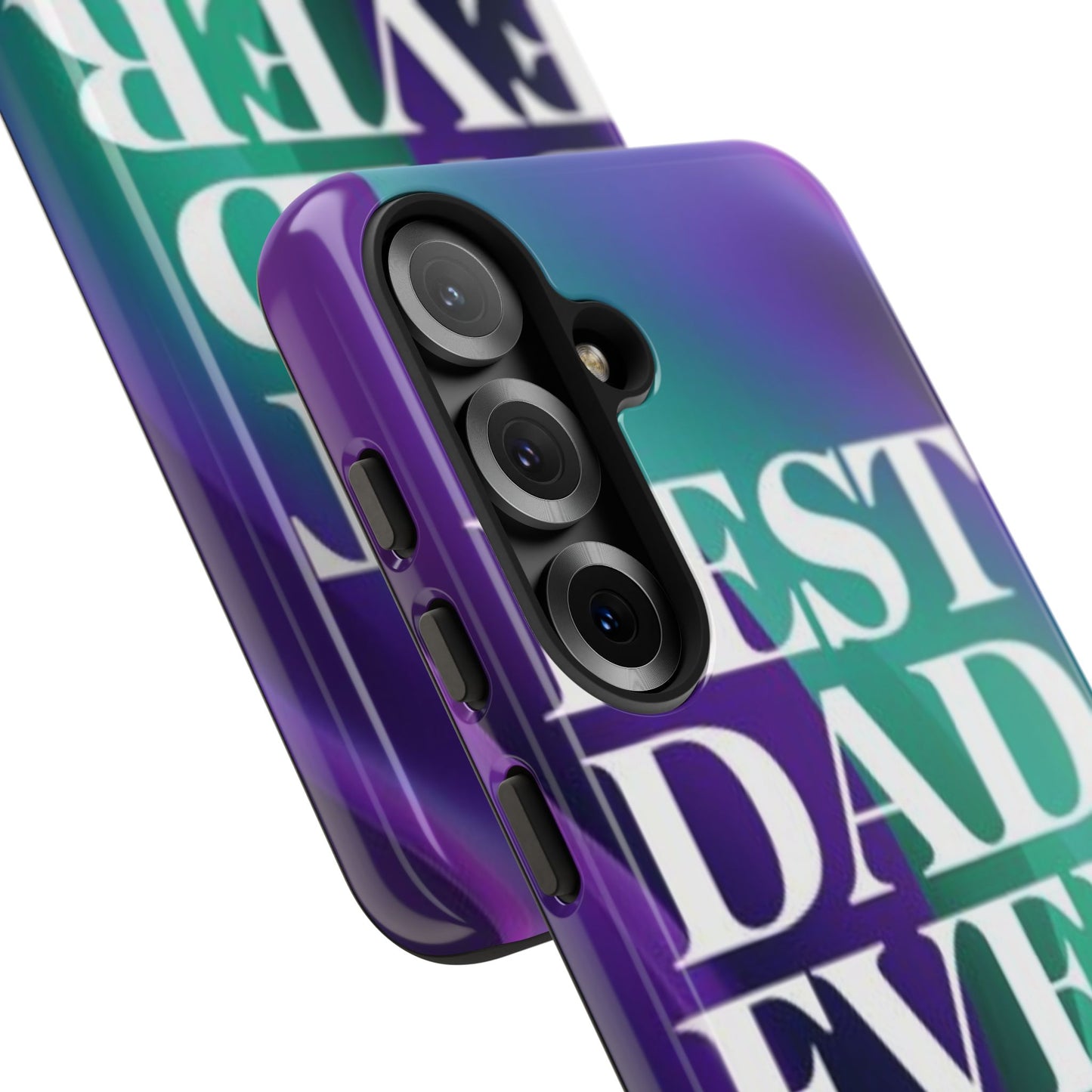 "Best Dad Ever" Mobile Phone Case (purple)