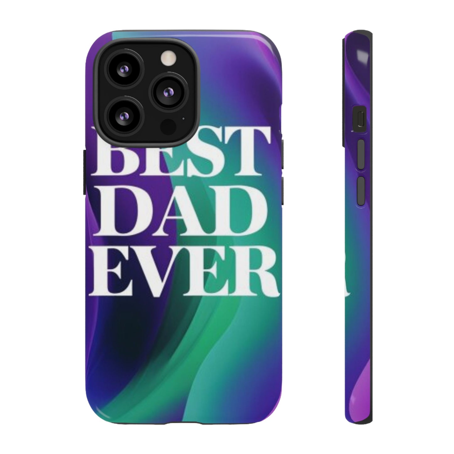 "Best Dad Ever" Mobile Phone Case (purple)