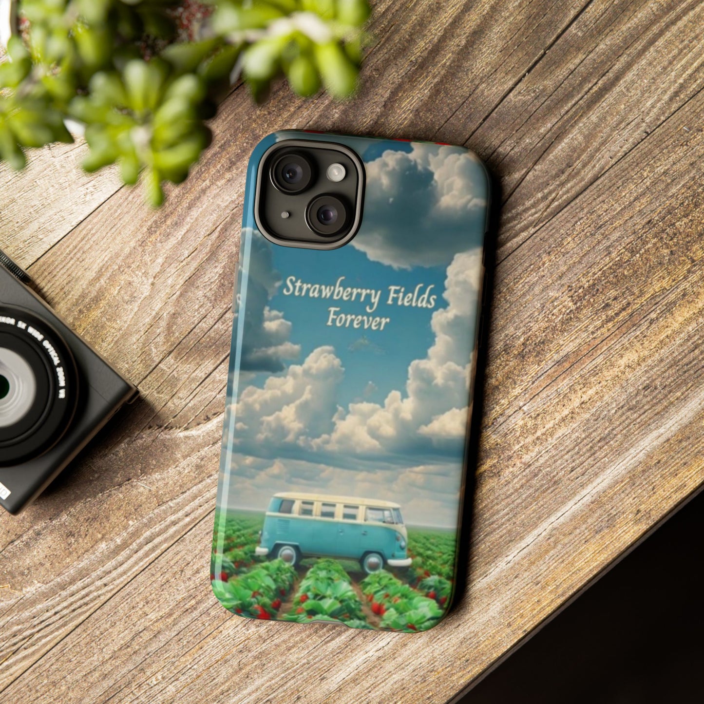 "Life is Short.  Vintage Summer Vibes" Mobile Phone Case