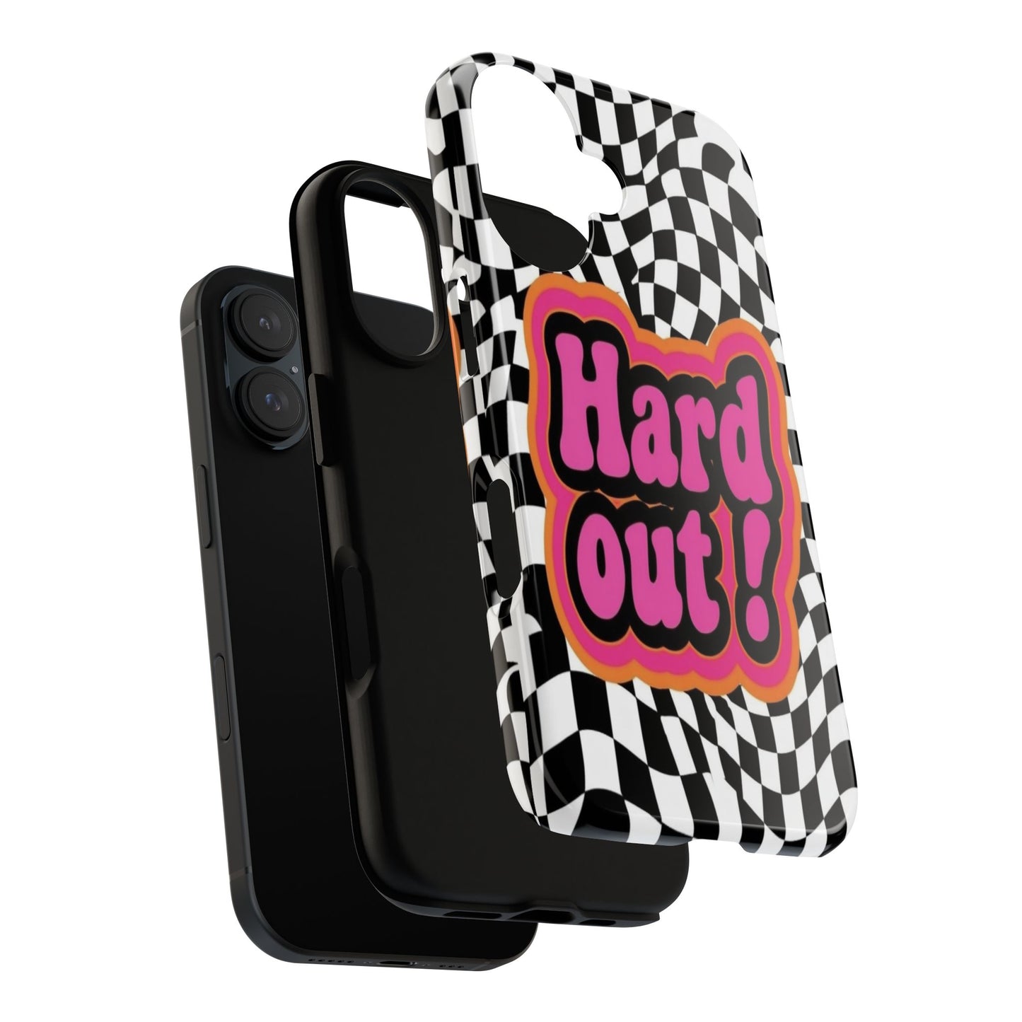 "Hard Out" Mobile Phone Case (pink)
