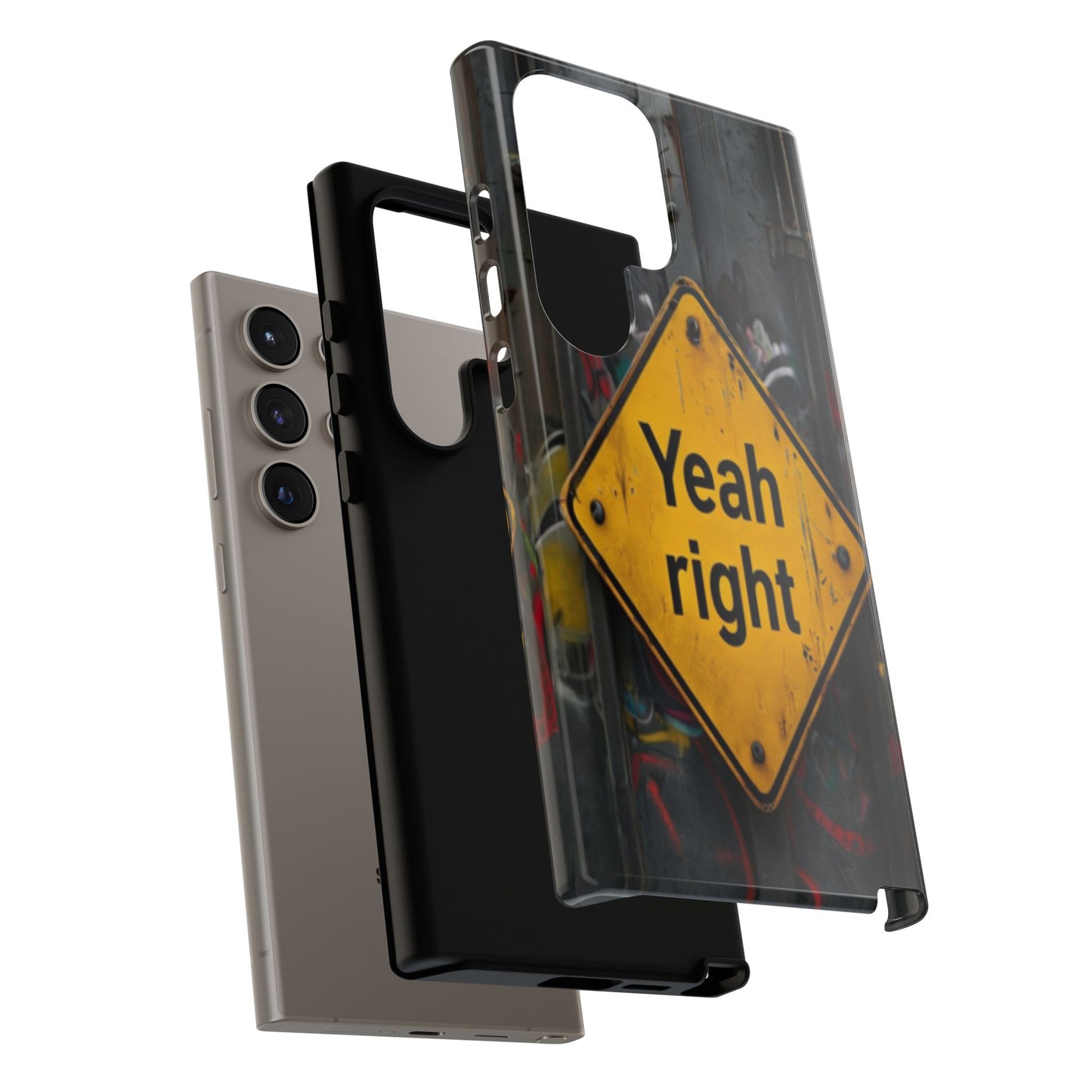 "Yeah, right" Mobile Phone Case