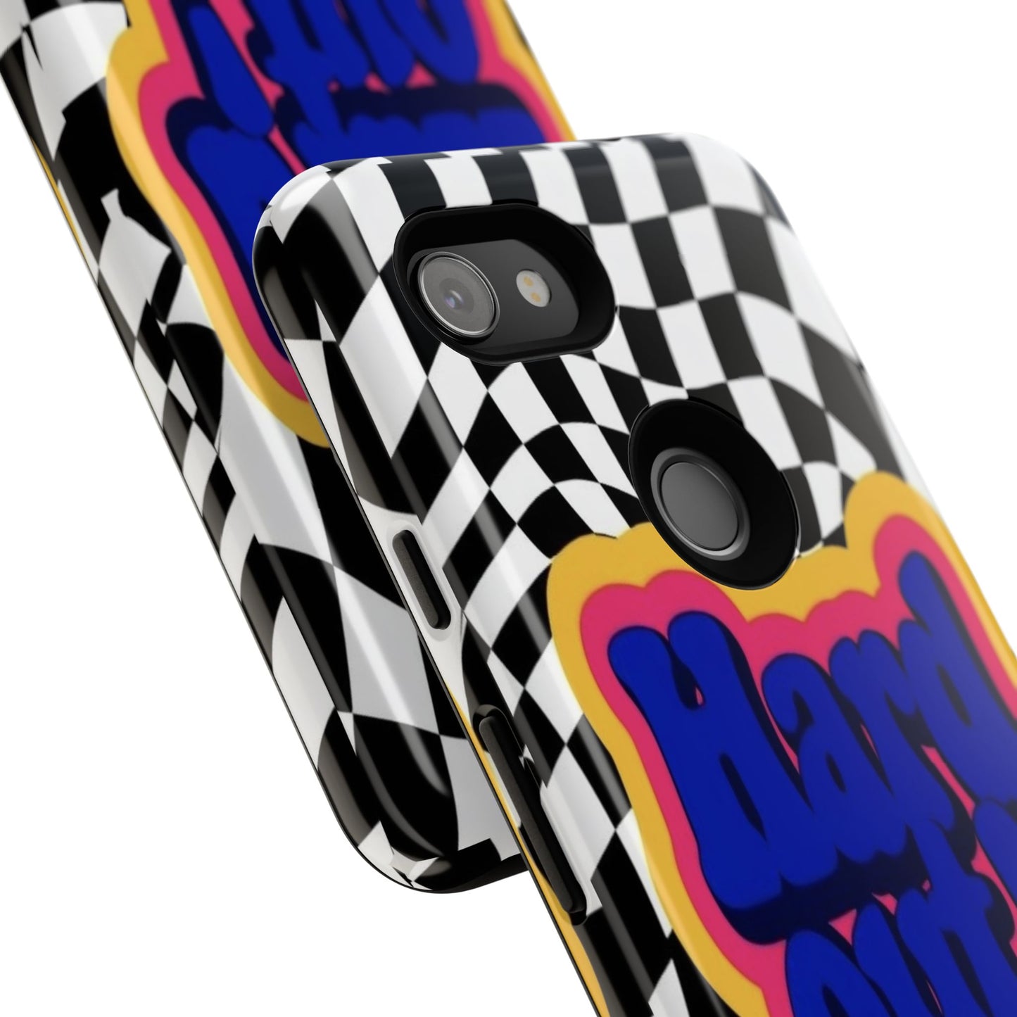 "Hard Out" Mobile Phone Case (blue)