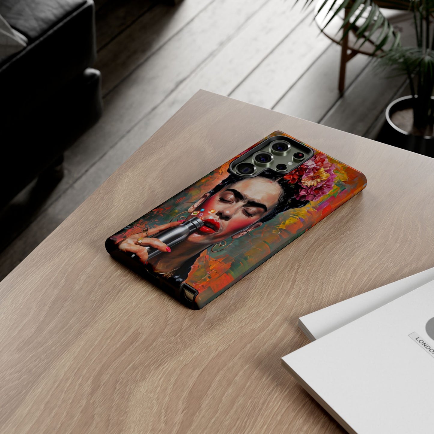 "Frida with a Flask" Mobile Phone Case