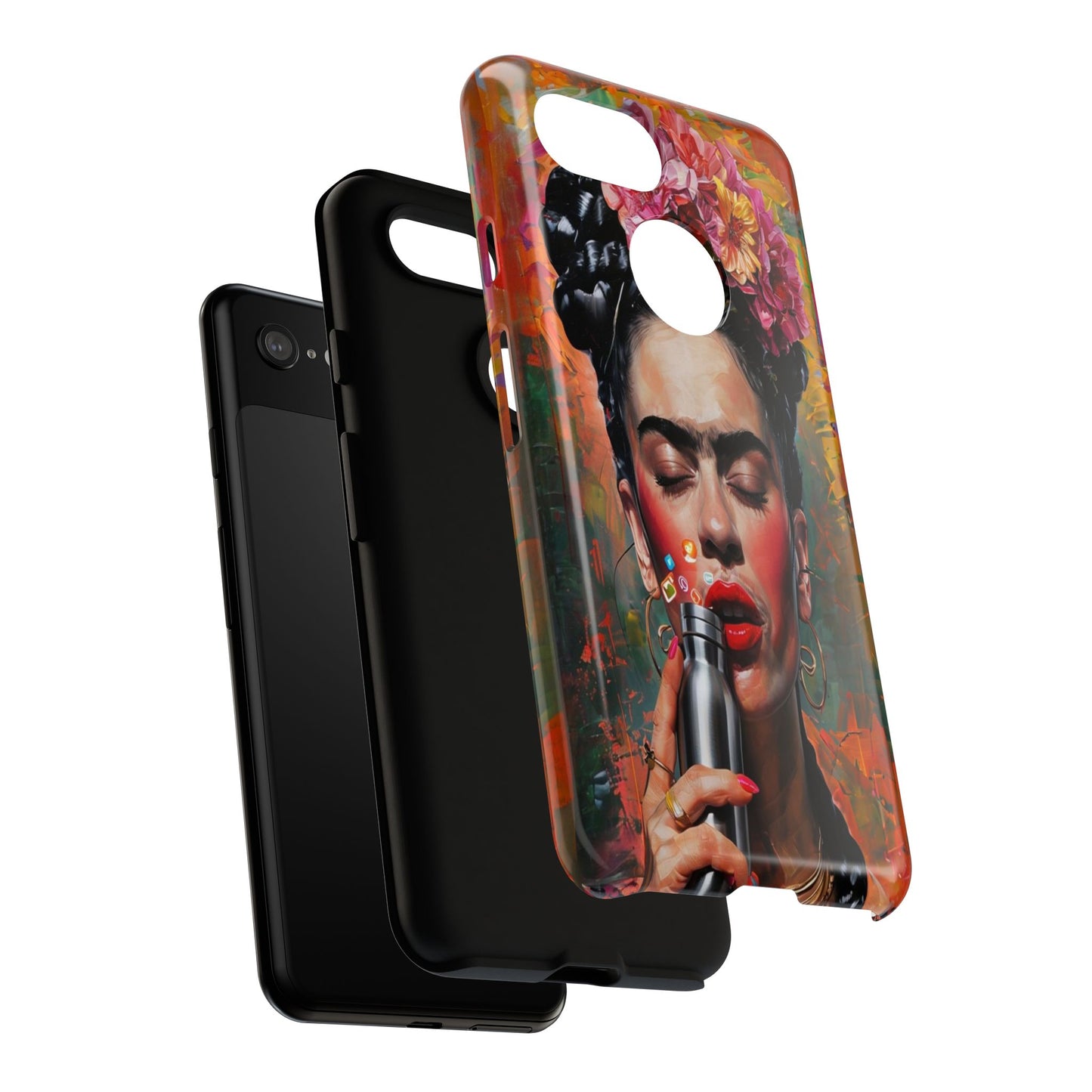 "Frida with a Flask" Mobile Phone Case