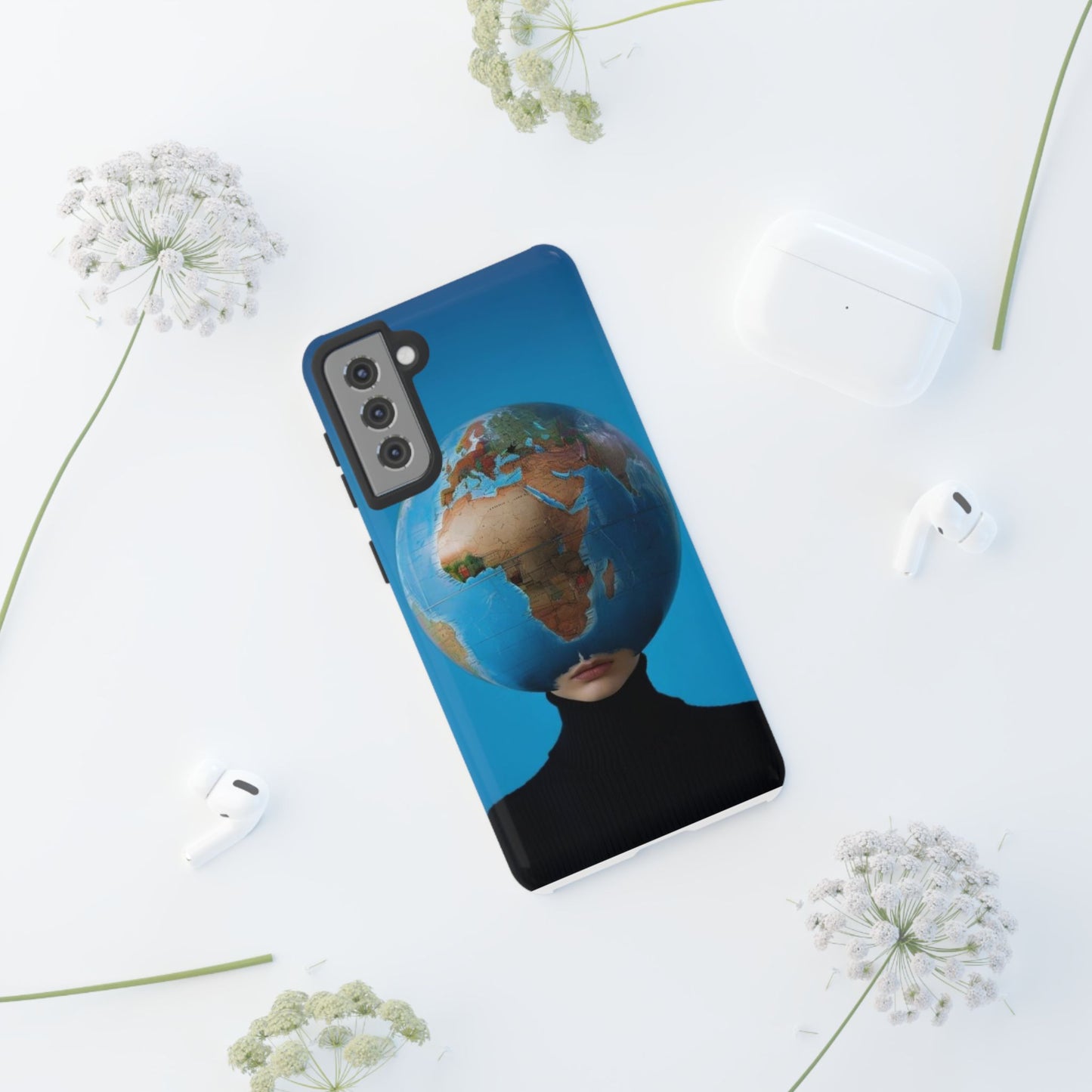"She Who Carries the World" Mobile Phone Case