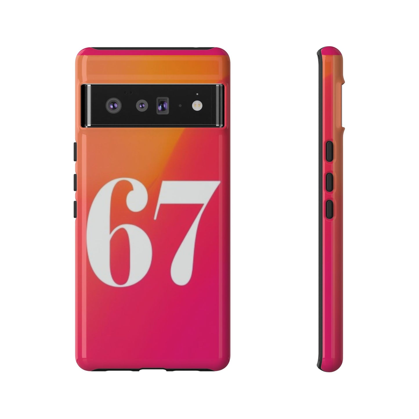 "67" Mobile Phone Case