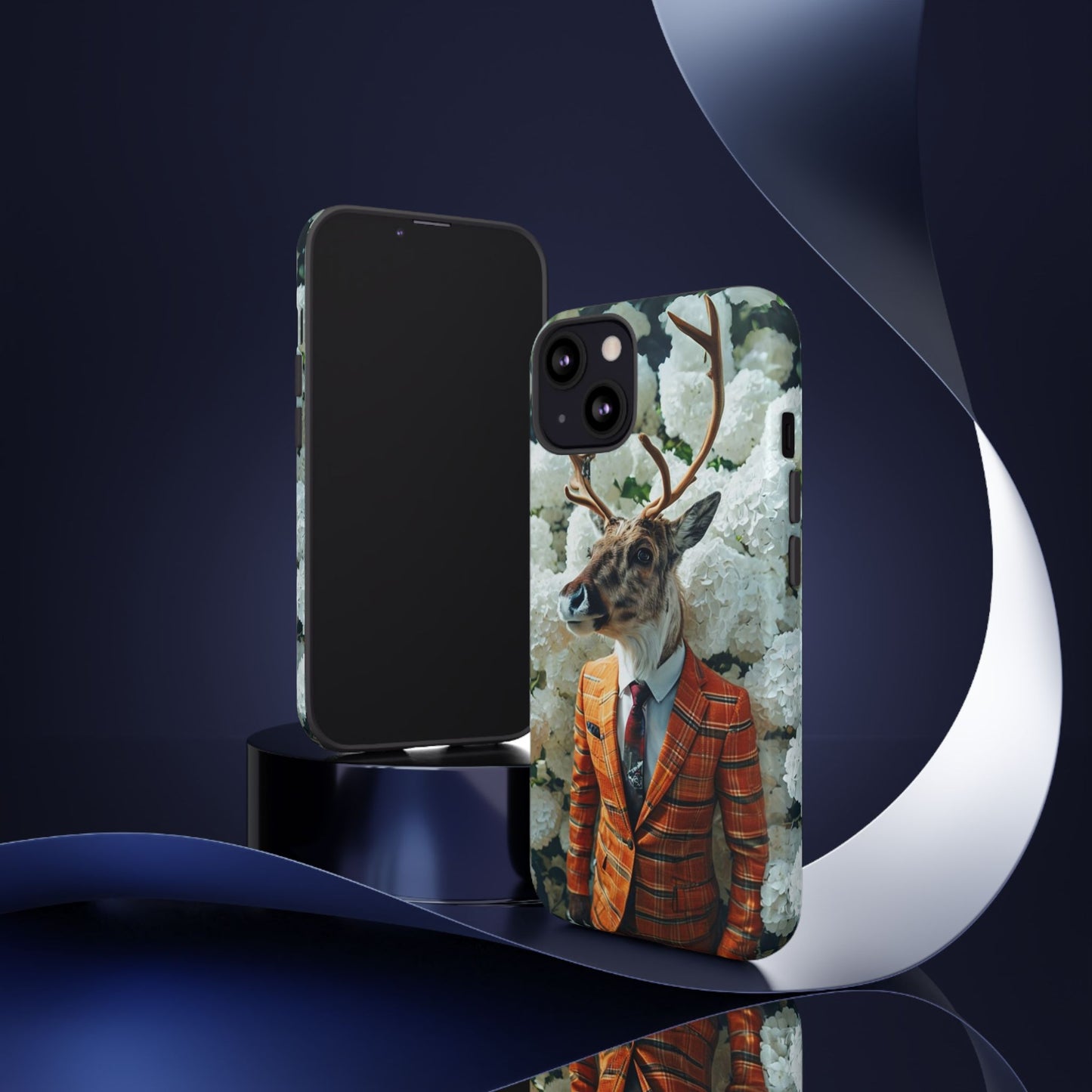 "The Stag" Mobile Phone Case (orange)