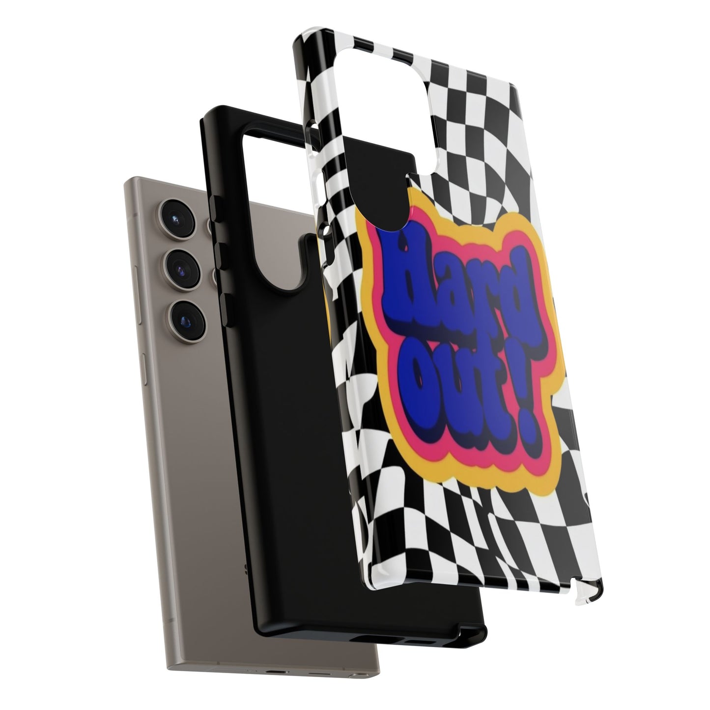 "Hard Out" Mobile Phone Case (blue)