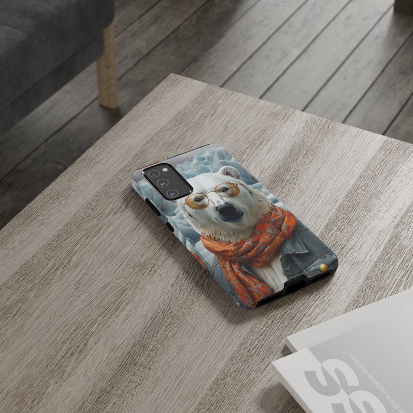 "Urban Zen Polar Bear" Mobile Phone Case