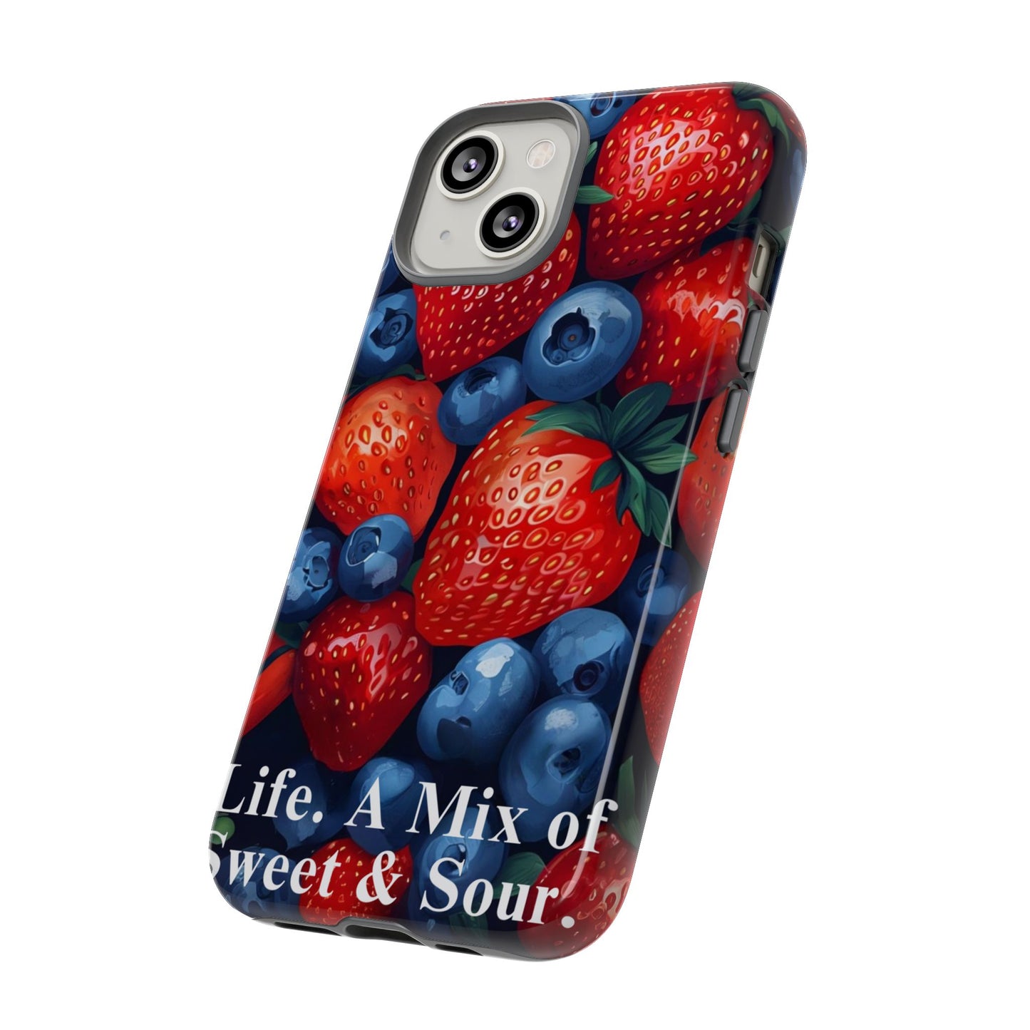 "Life. A Mix of Sweet and Sour" Mobile Phone Case