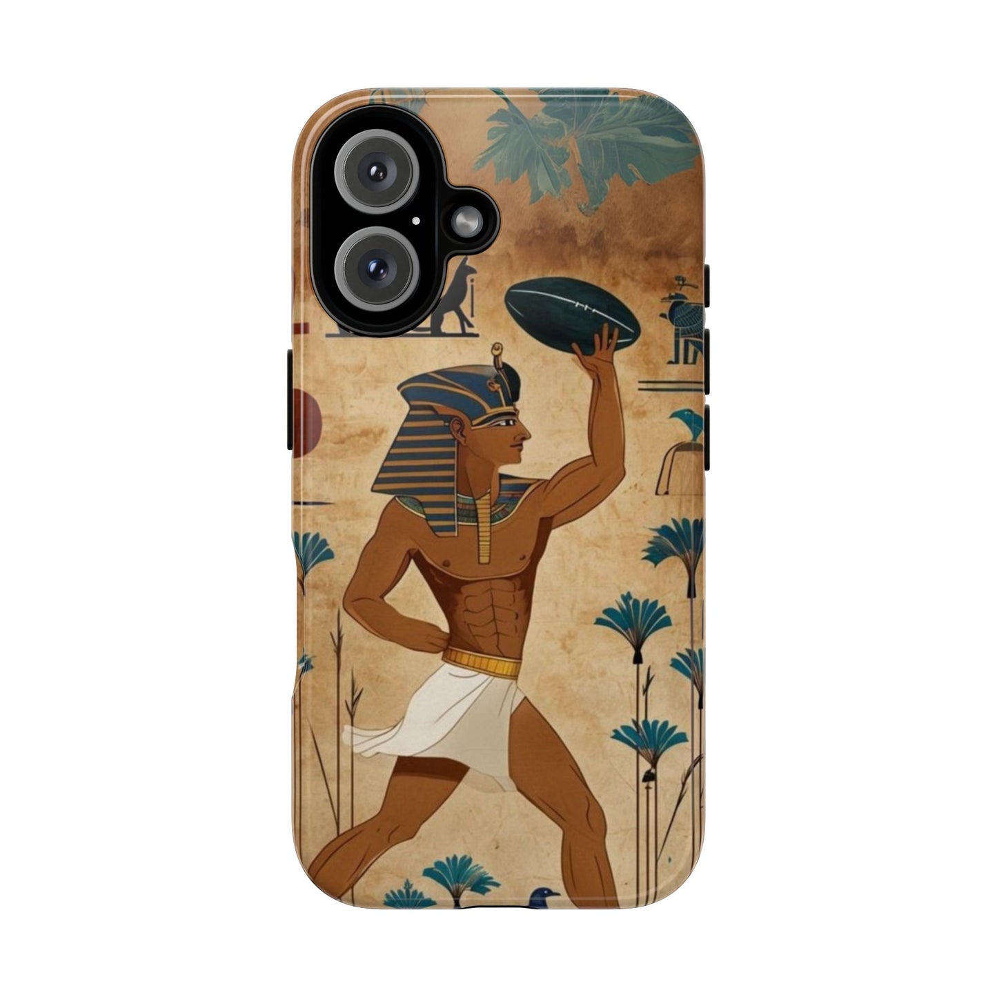"Tutankhaman Takes the Pass" Mobile Phone Case