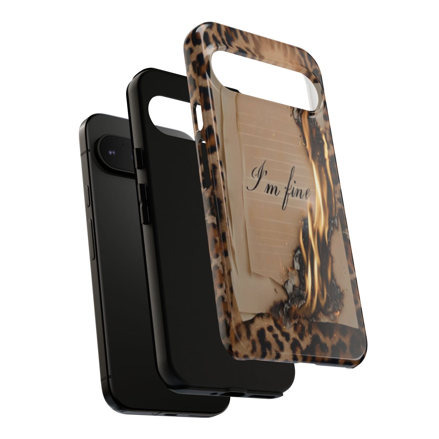 "I Am Fine" Mobile Phone Case