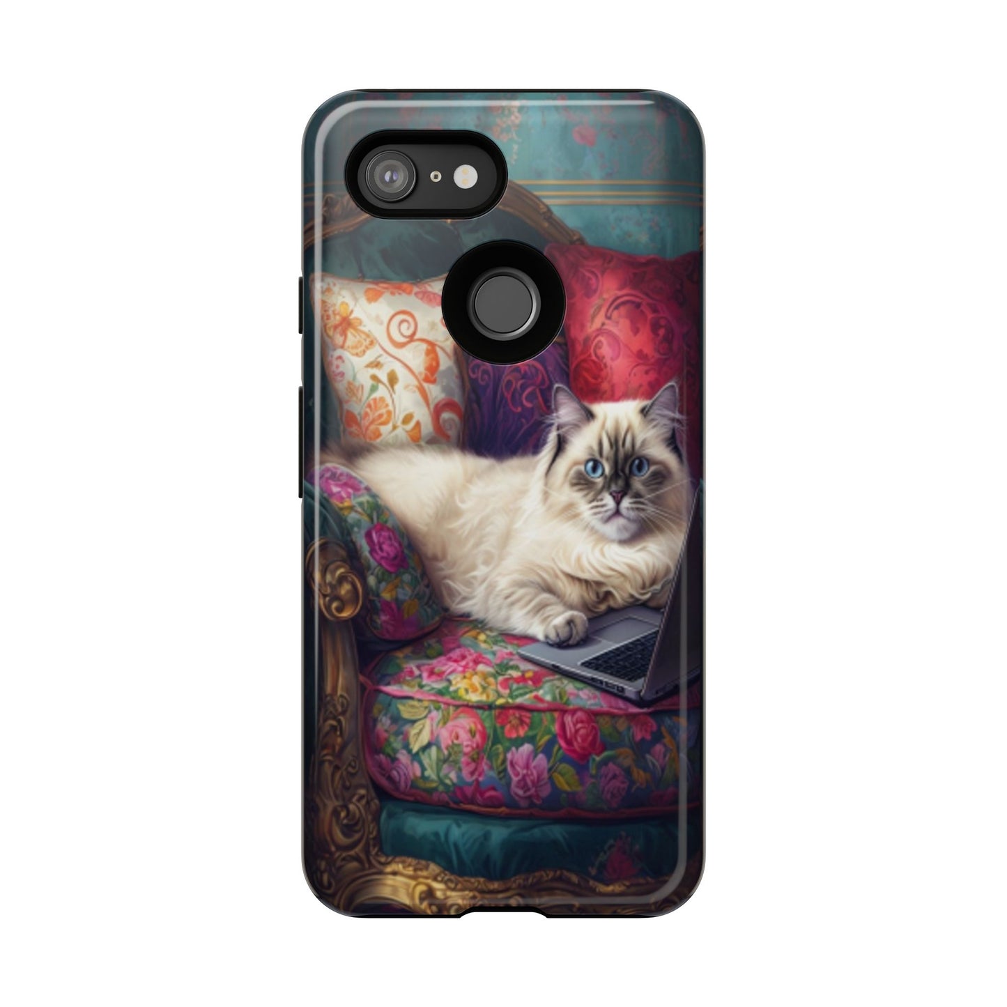 "Purr-sian Productivity" Mobile Phone Case