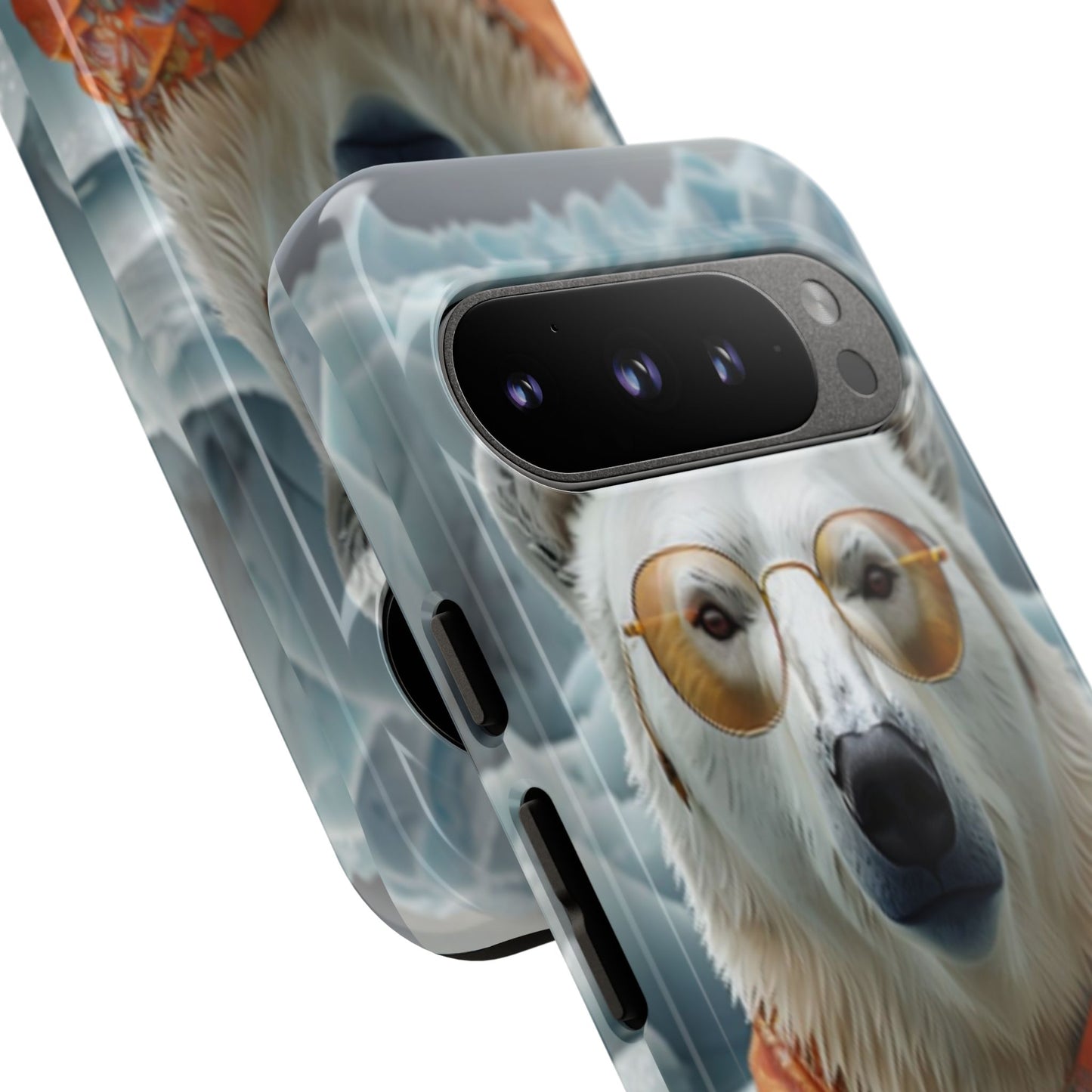 "Urban Zen Polar Bear" Mobile Phone Case