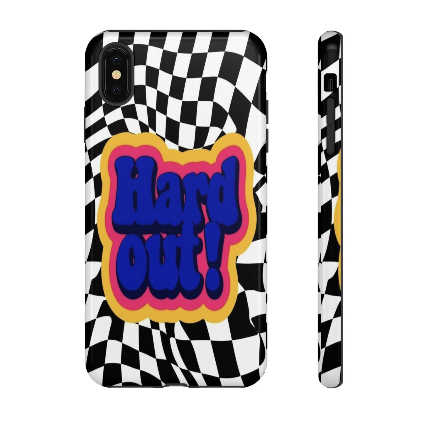 "Hard Out" Mobile Phone Case (blue)