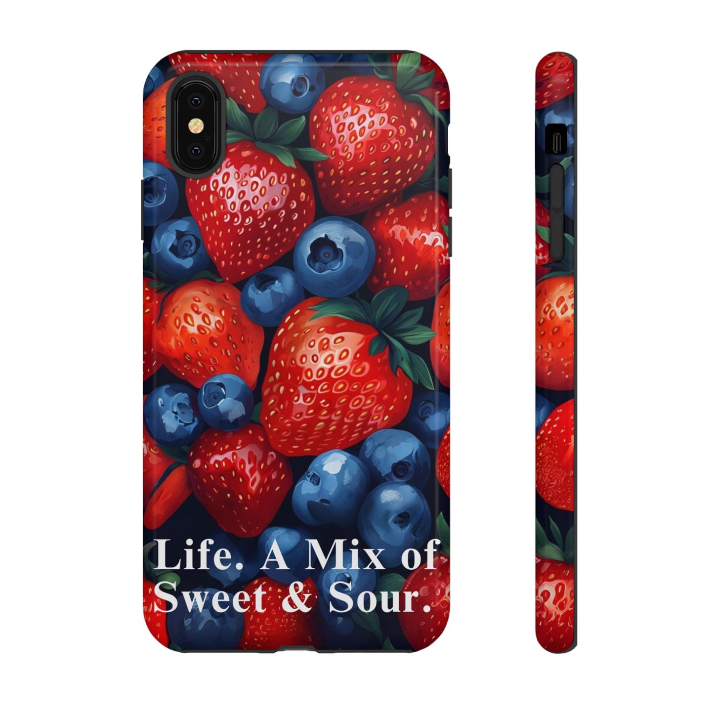 "Life. A Mix of Sweet and Sour" Mobile Phone Case