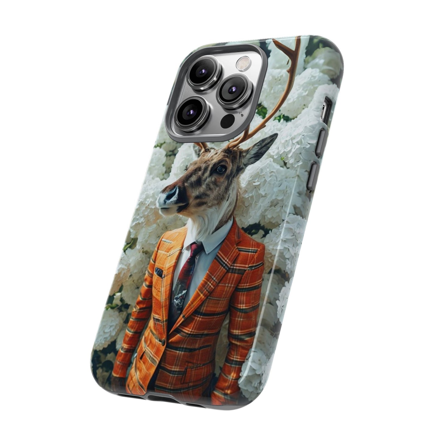 "The Stag" Mobile Phone Case (orange)