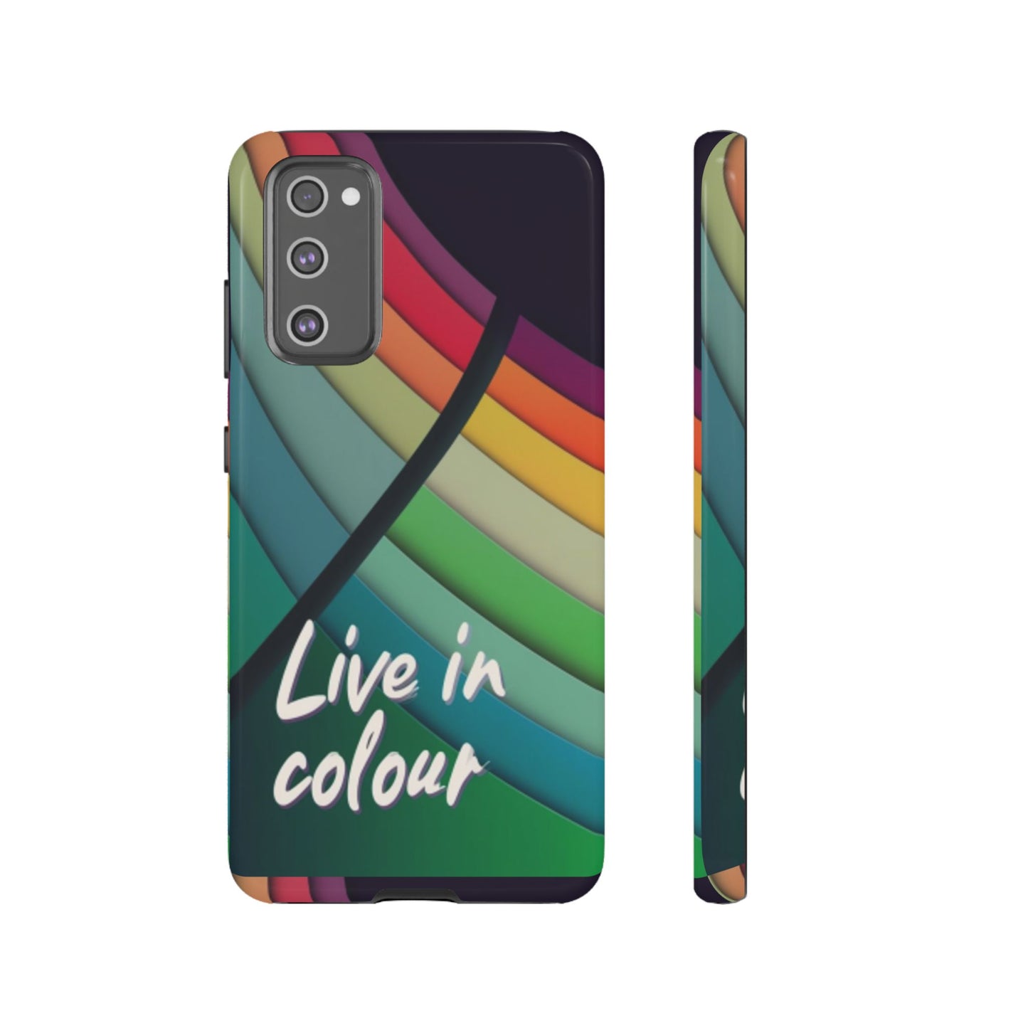 "Live in Colour" Mobile Phone Case