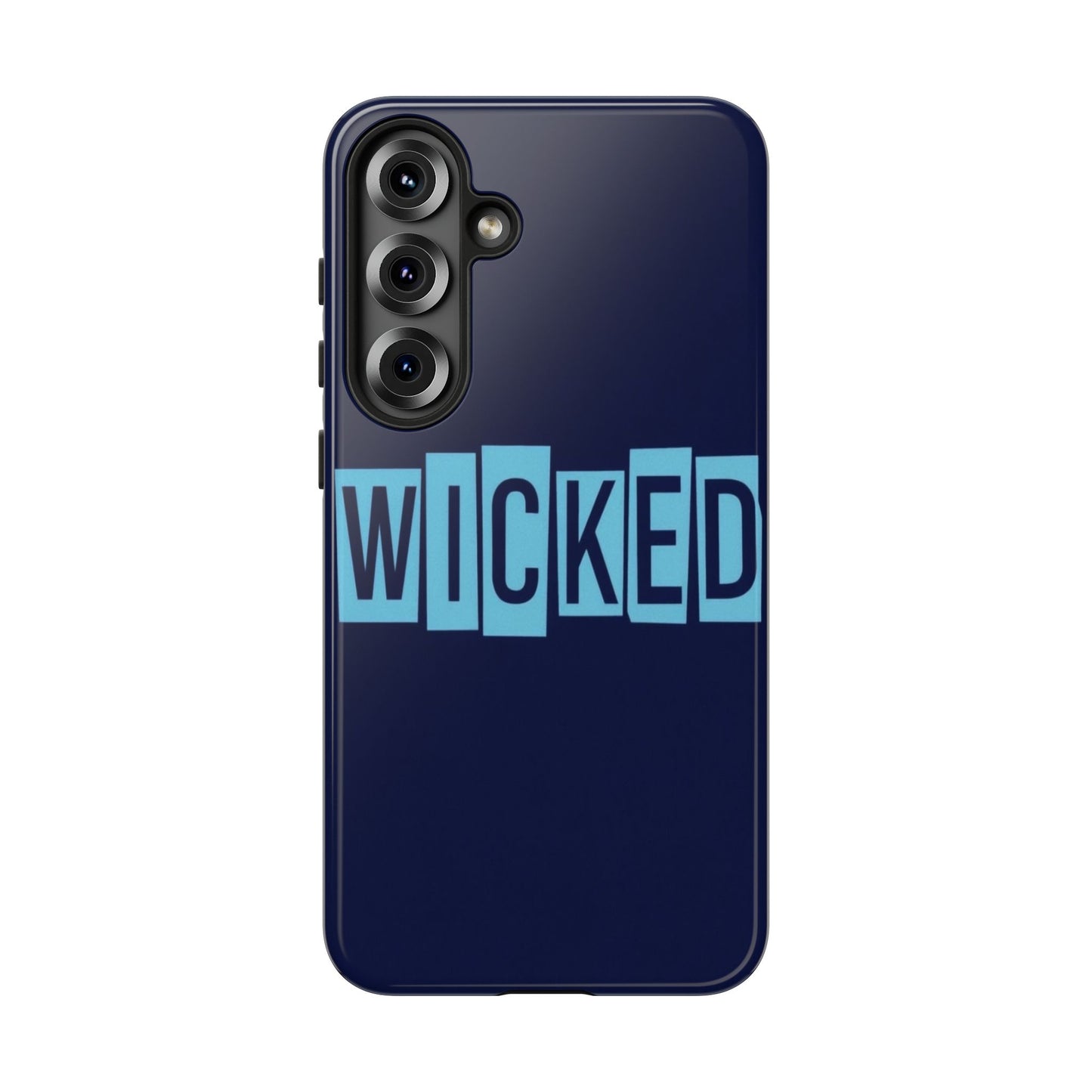 "Wicked" Mobile Phone Case (blue)