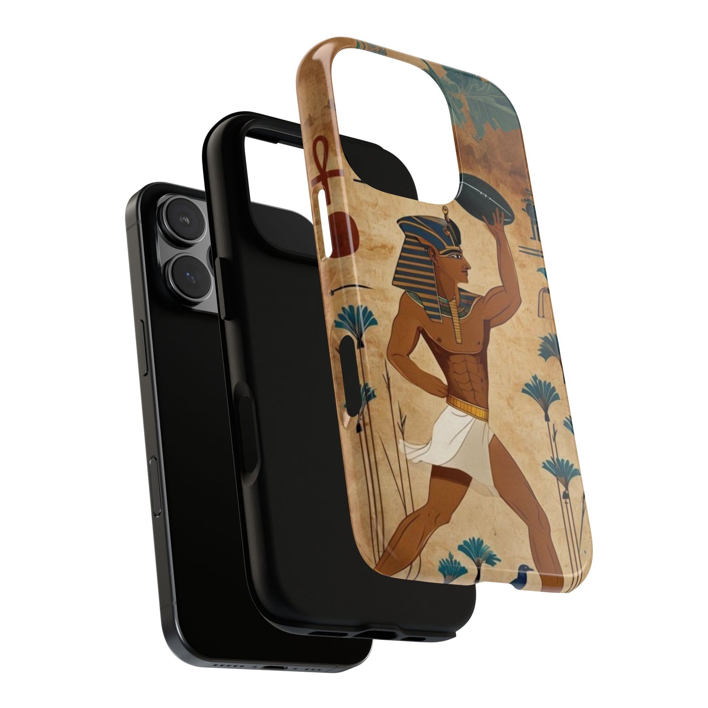 "Tutankhaman Takes the Pass" Mobile Phone Case