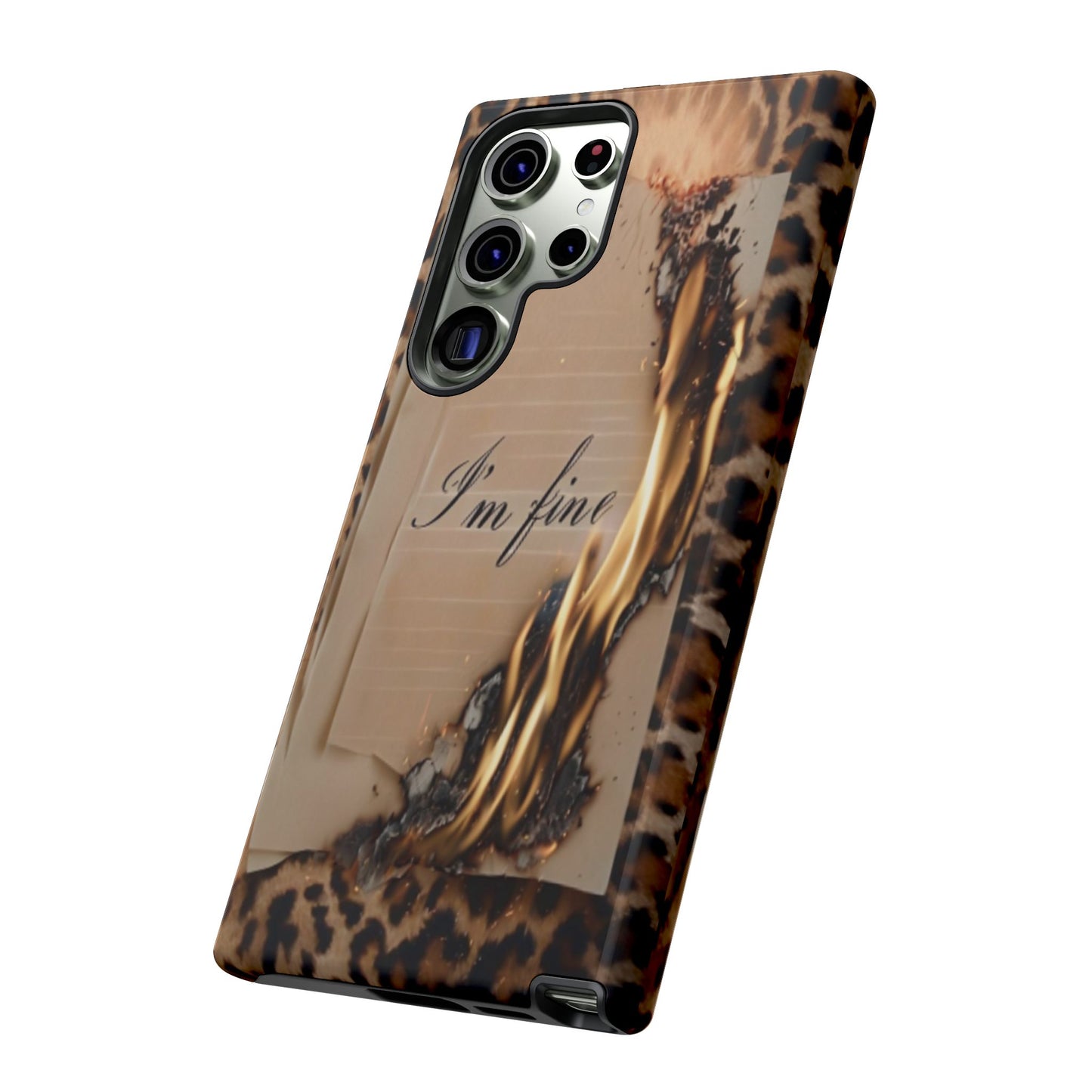 "I Am Fine" Mobile Phone Case