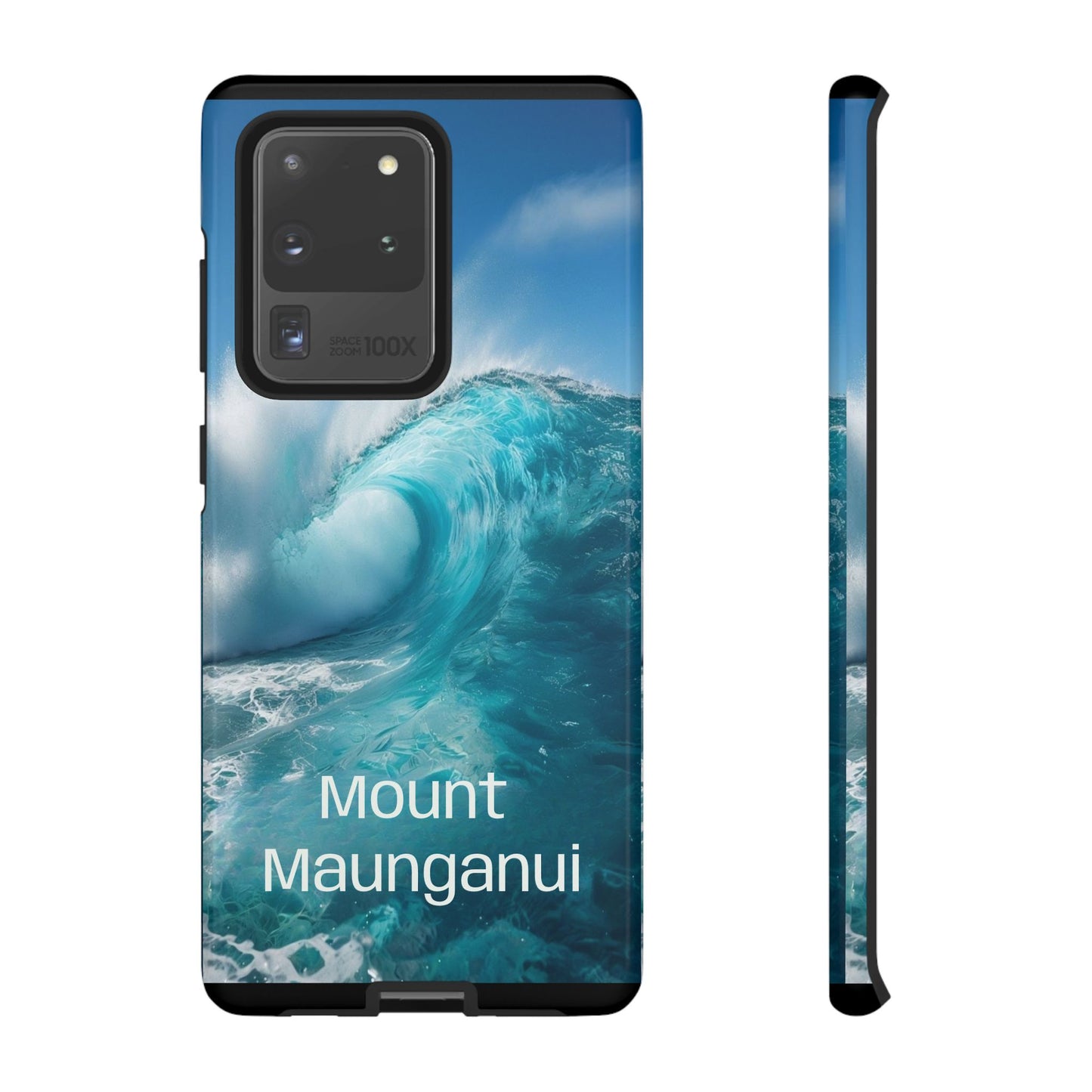 "Mount Maunganui" Mobile Phone Case (green)