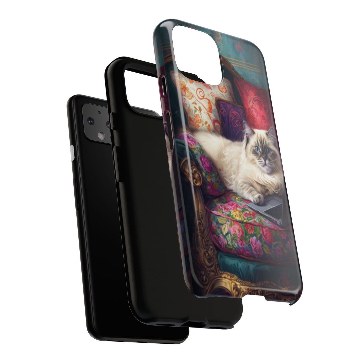 "Purr-sian Productivity" Mobile Phone Case