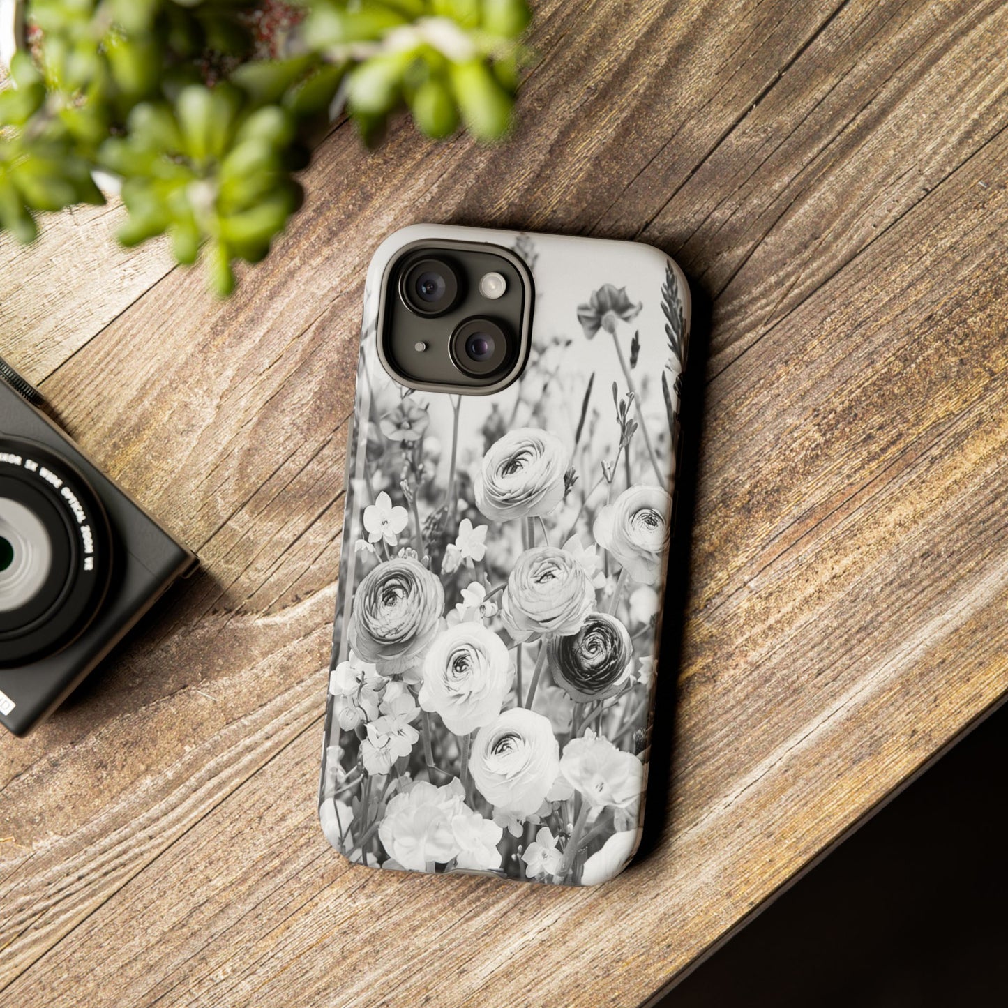 "Monochrome Muse" Mobile Phone Case