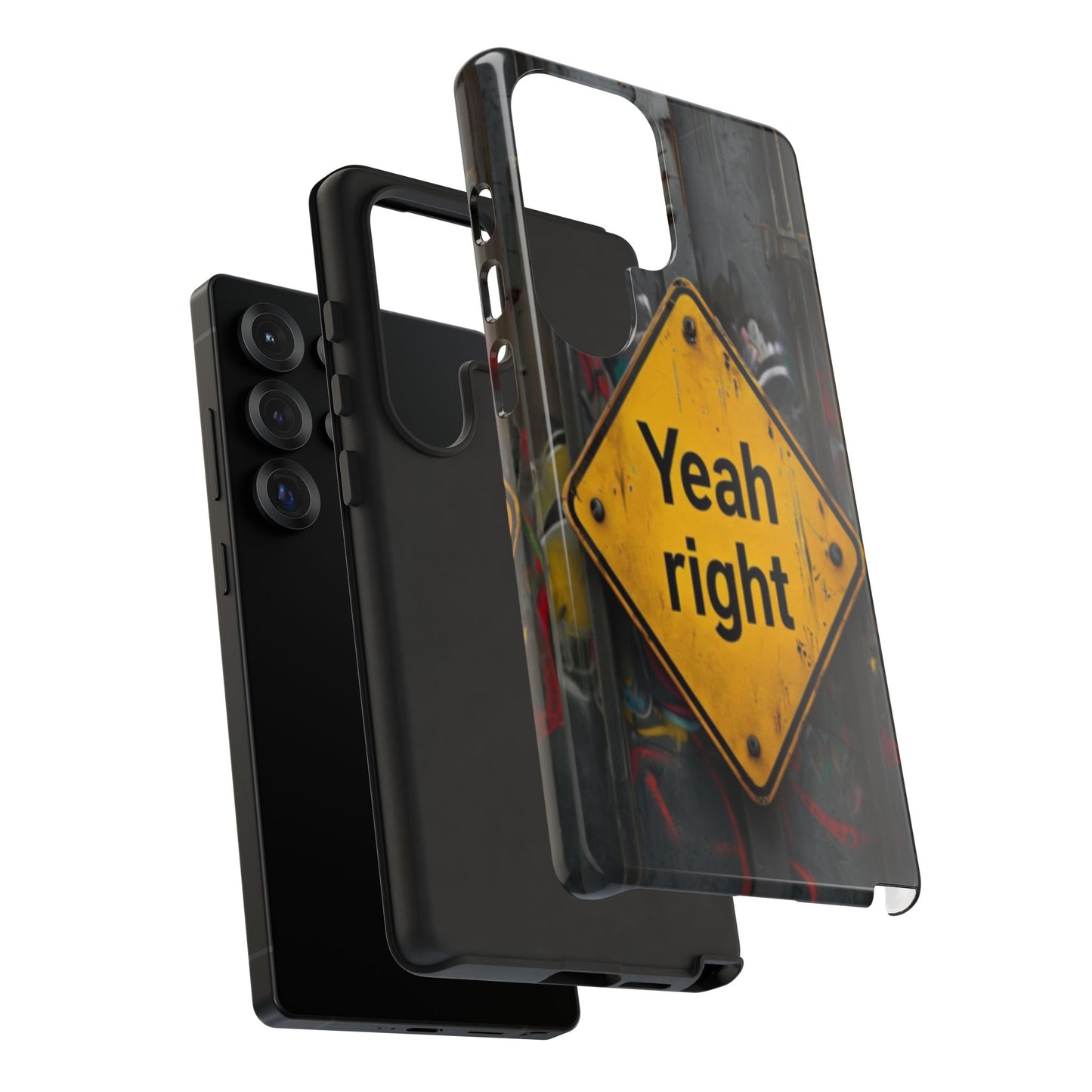 "Yeah, right" Mobile Phone Case