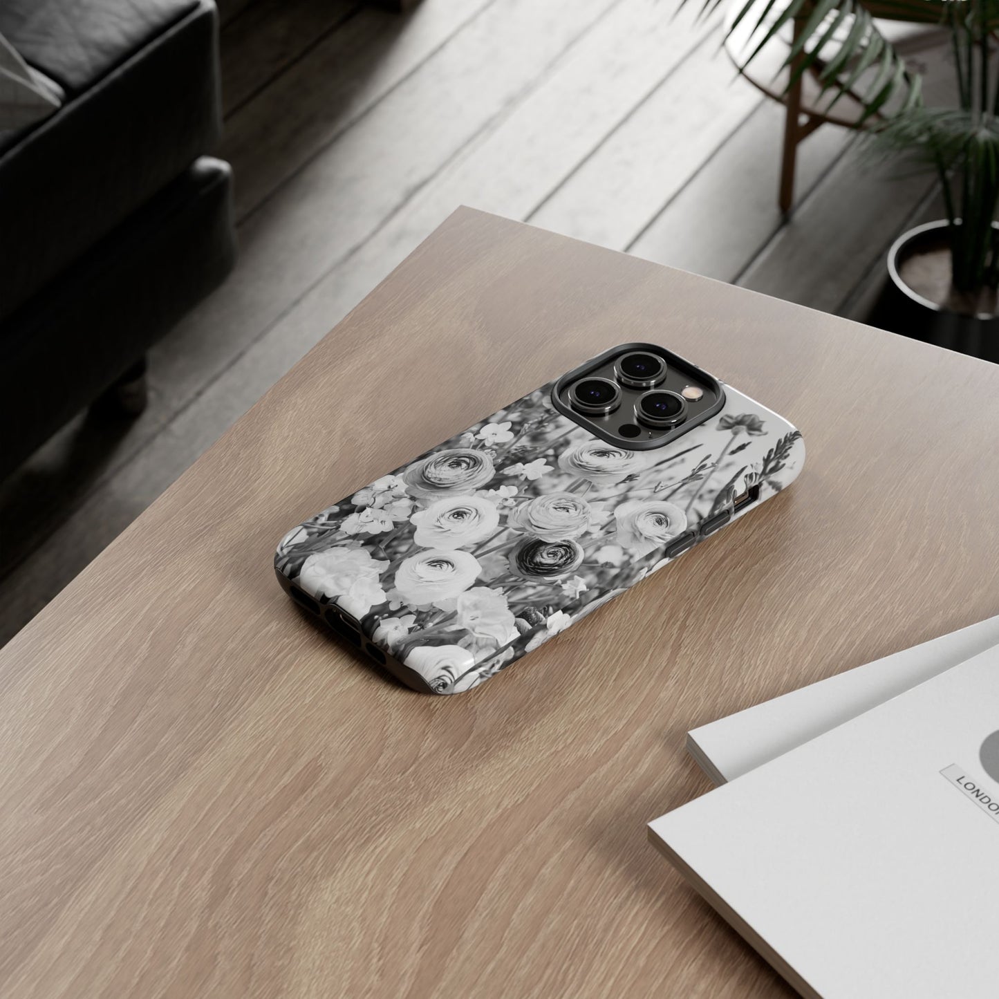 "Monochrome Muse" Mobile Phone Case