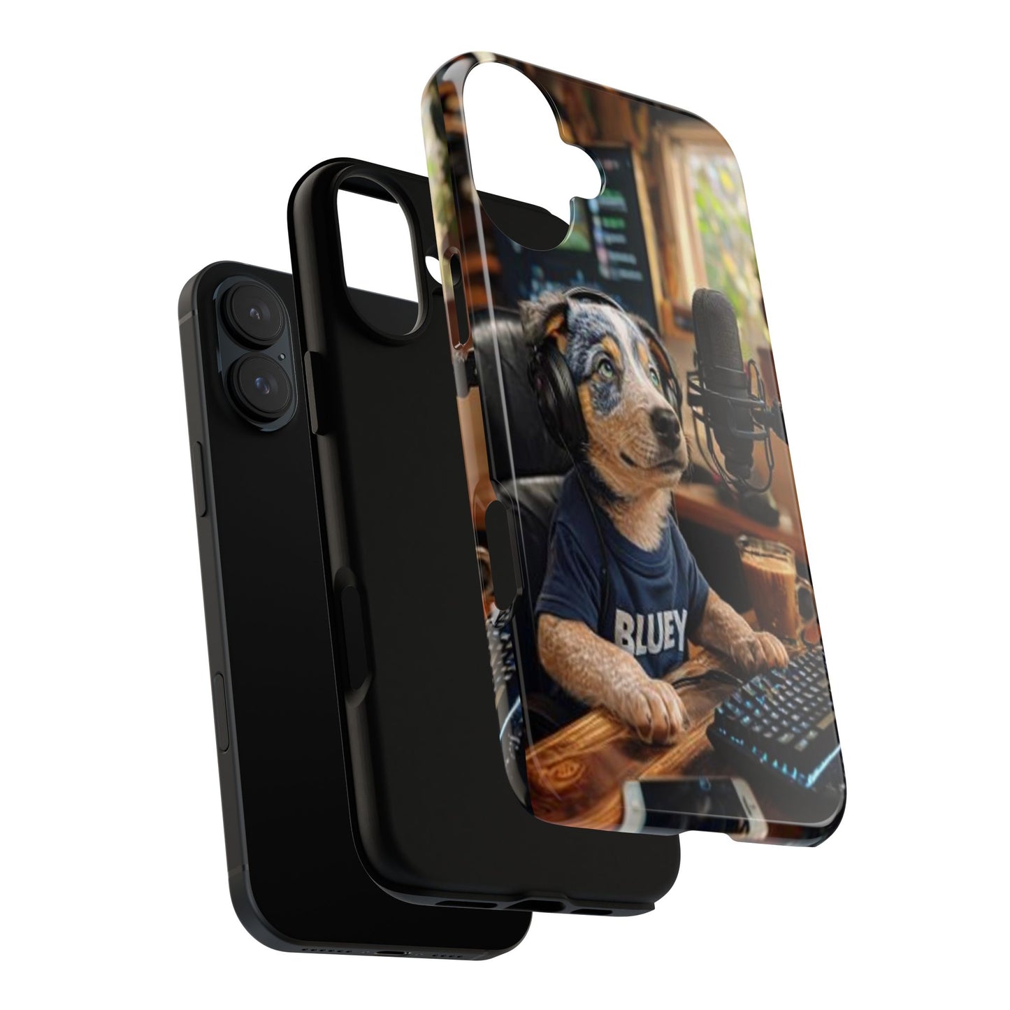 "Blue Heeler - a Tribute to Bluey" Mobile Phone Case