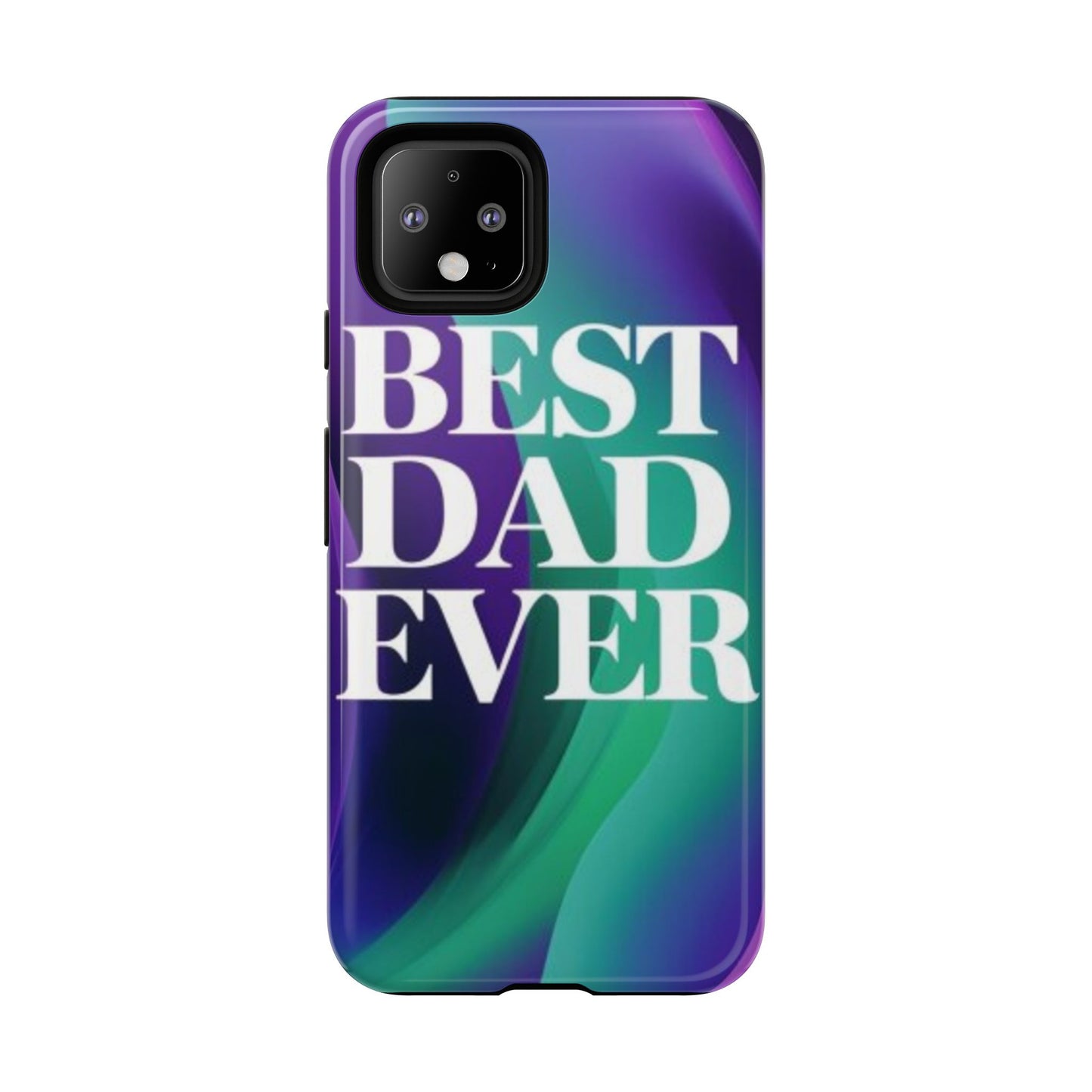 "Best Dad Ever" Mobile Phone Case (purple)